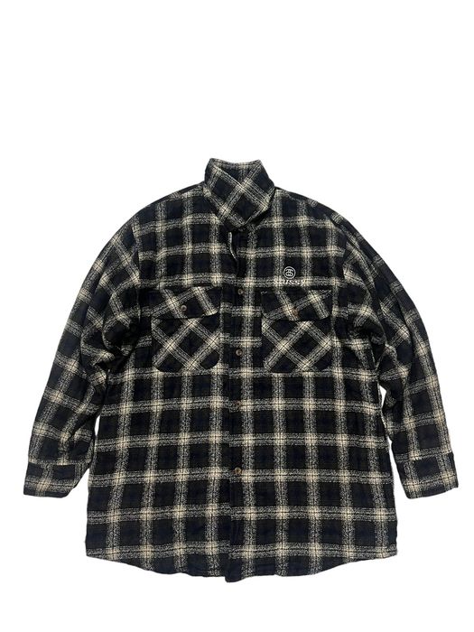 Stussy Vintage Stussy Flannel Shadow Jacket | Grailed