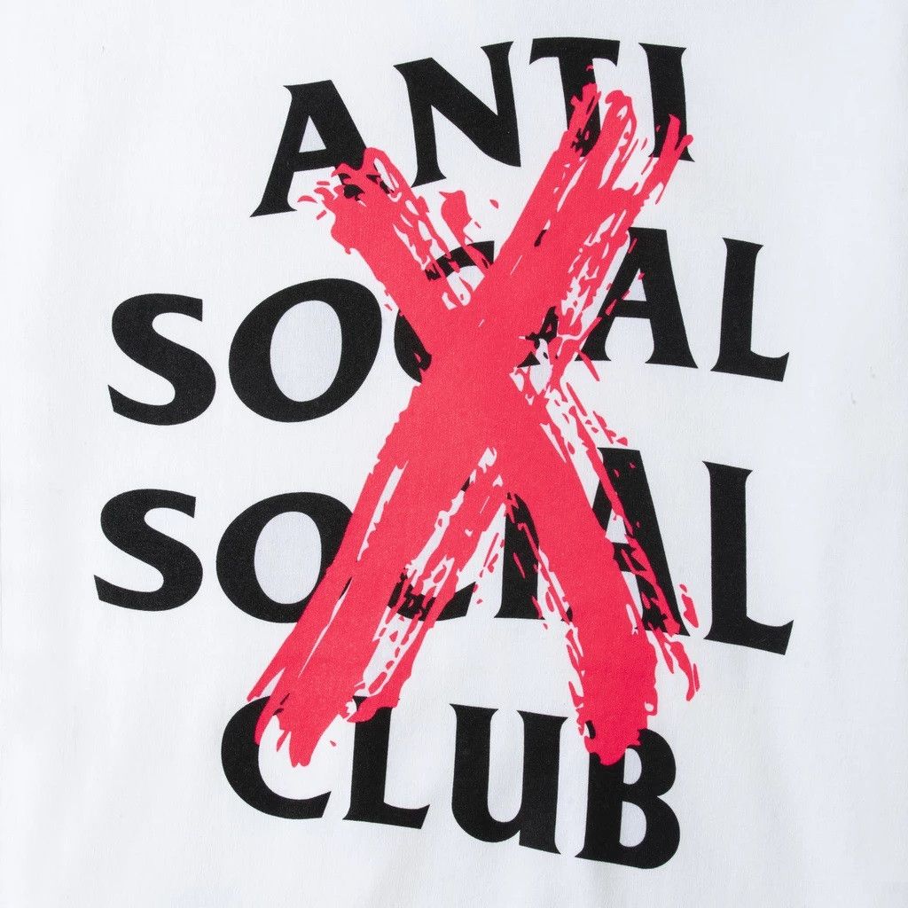 Anti Social Social Club DS Black ASSC red Cross Cancelled White Hoodie BAPE KITH FTP Size US XXL / EU 58 / 5 - 2 Thumbnail