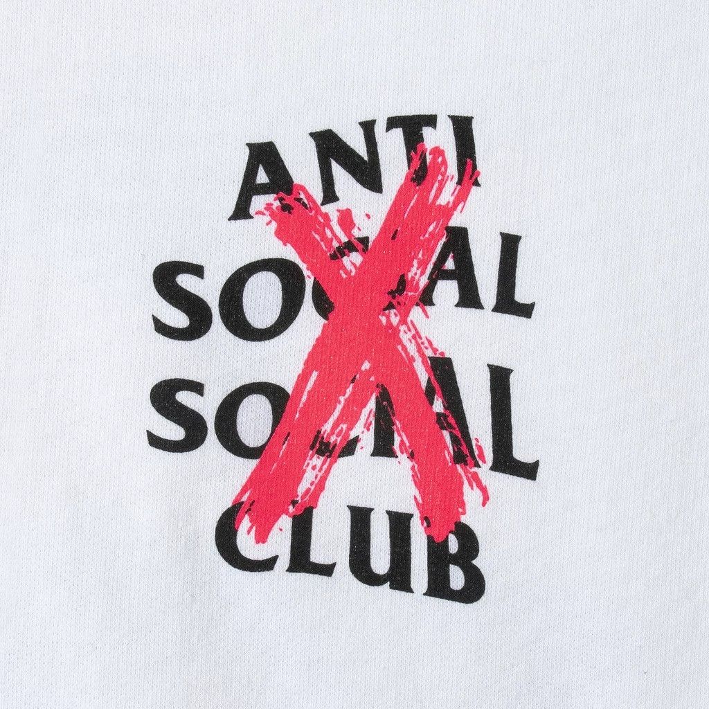 Anti Social Social Club DS Black ASSC red Cross Cancelled White Hoodie BAPE KITH FTP Size US XXL / EU 58 / 5 - 5 Thumbnail
