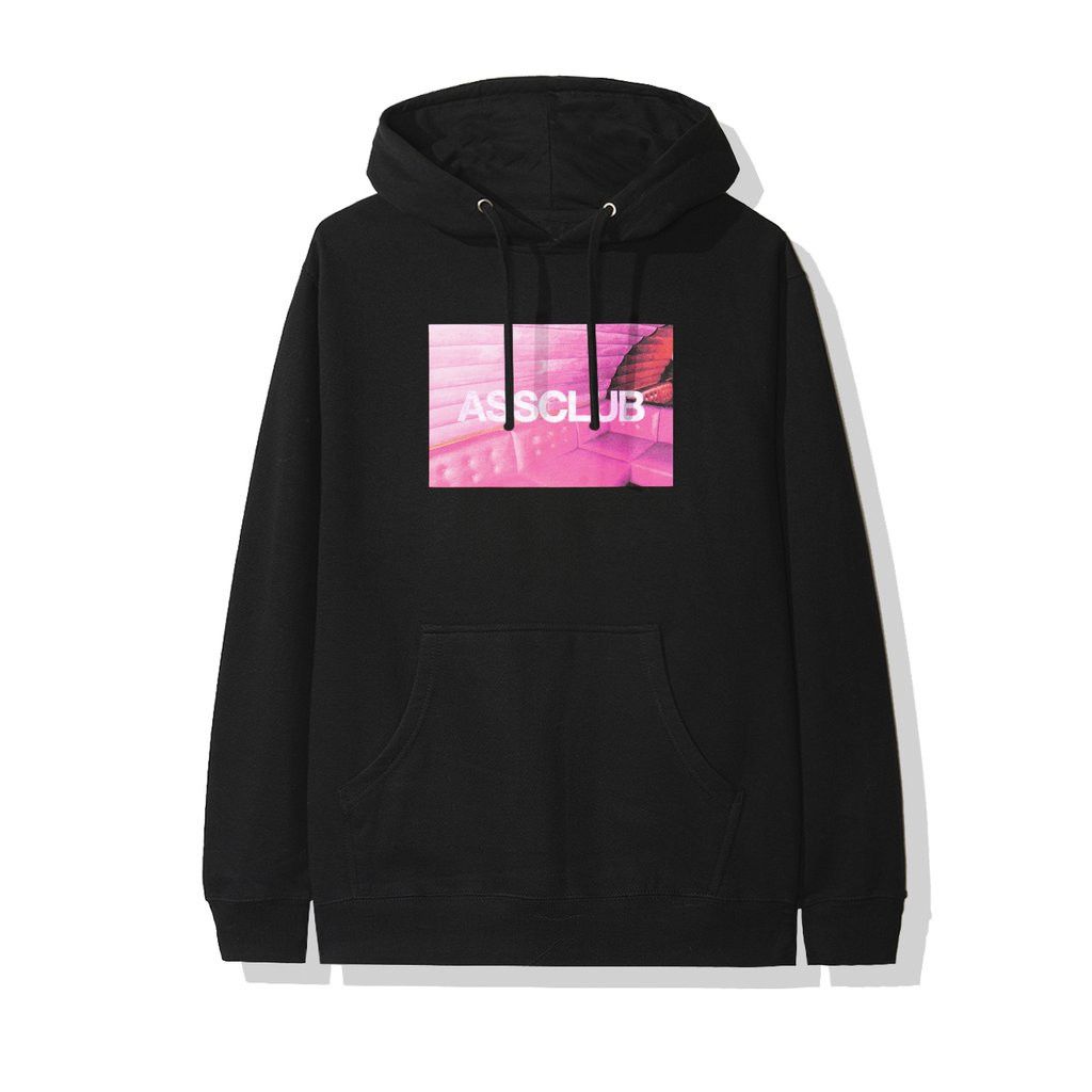 Anti Social Social Club DS Pink ASSC Sofa Logo Find me Black Hoodie BAPE KITH KAWS Size US L / EU 52-54 / 3 - 4 Thumbnail