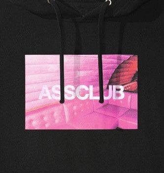Anti Social Social Club DS Pink ASSC Sofa Logo Find me Black Hoodie BAPE KITH KAWS Size US L / EU 52-54 / 3 - 5 Thumbnail