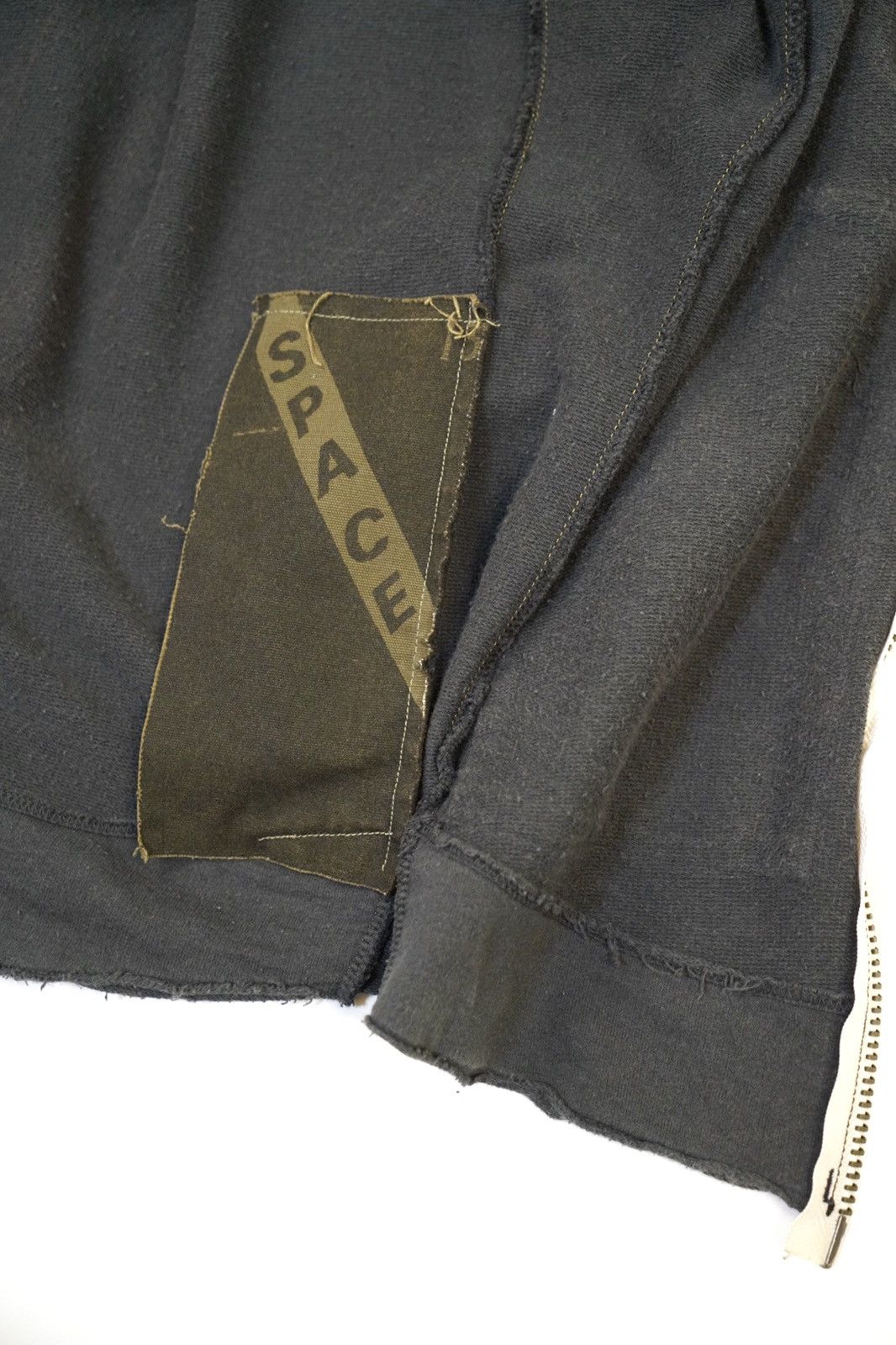 Nice Collective Full Zip Deconstructed Hoodie with Grommet Hardware Size US S / EU 44-46 / 1 - 8 Thumbnail