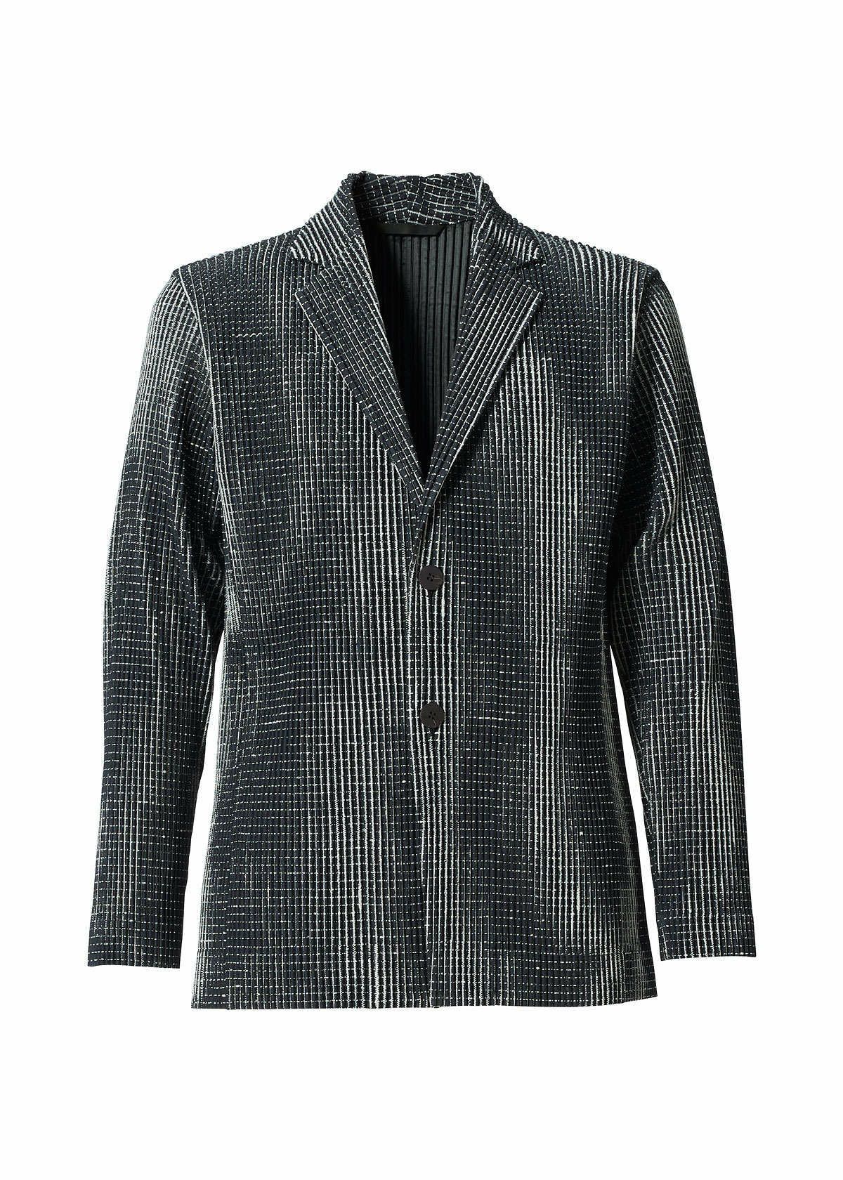 Issey Miyake Issey Miyake Homme Plisse 2022 SS Network Check Blazer Size US L / EU 52-54 / 3 - 1 Thumbnail