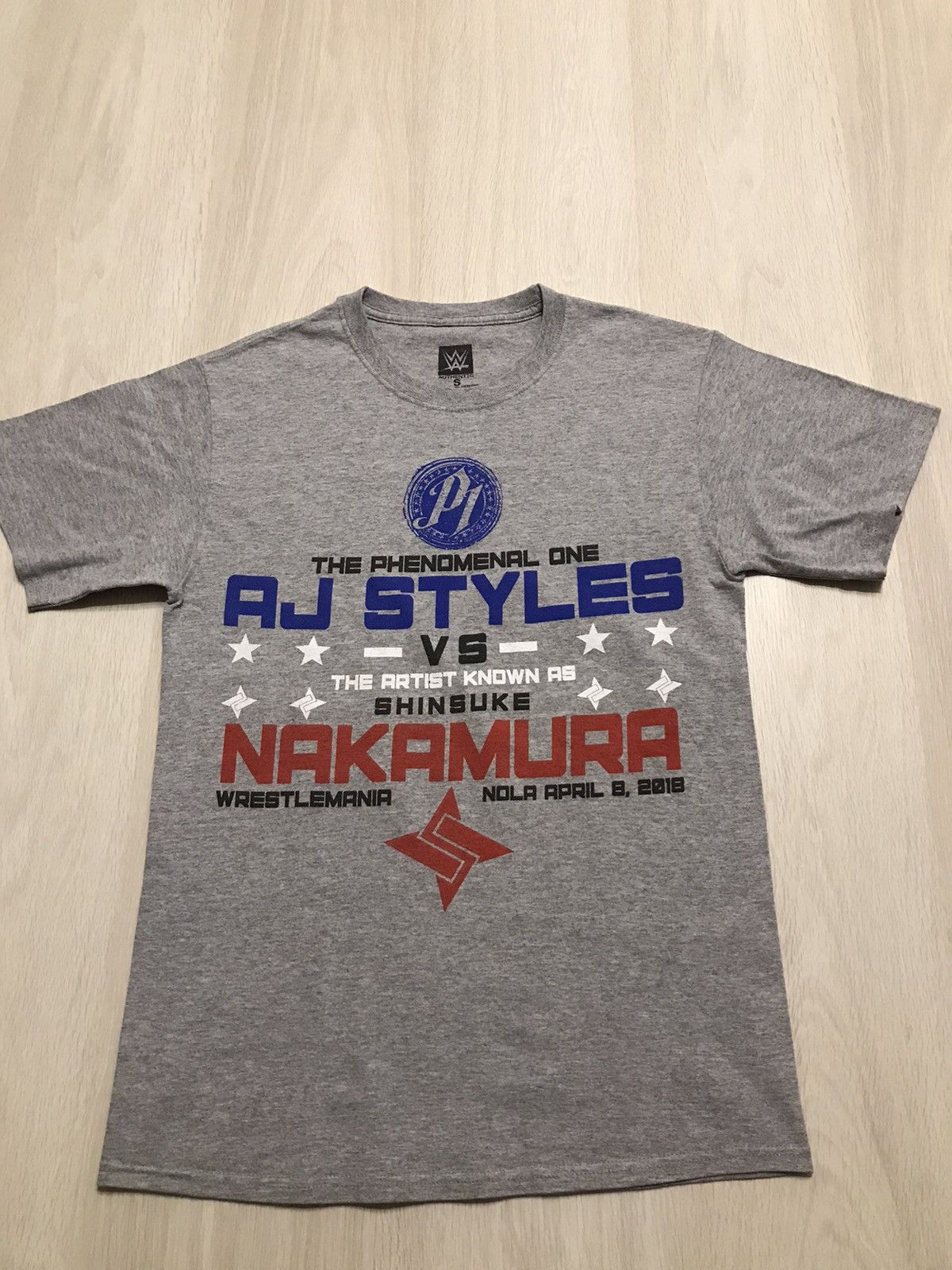 WWE WWE Wrestlemania 2018 Official match AJ x Nakamura Size US S / EU 44-46 / 1 - 1 Thumbnail