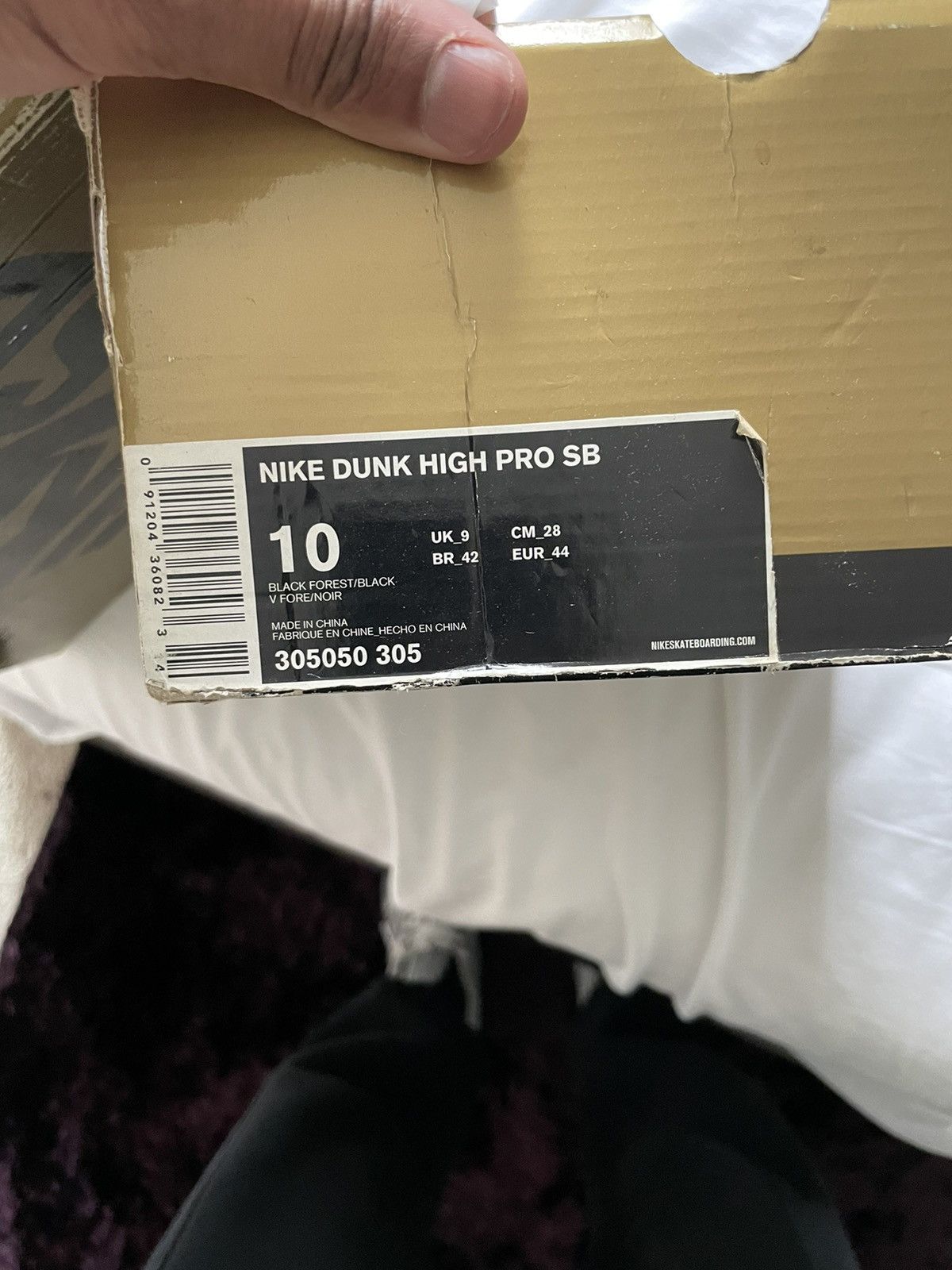 Nike Nike Dunk High Pro SB Goofy Boy Size US 10 / EU 43 - 9 Thumbnail
