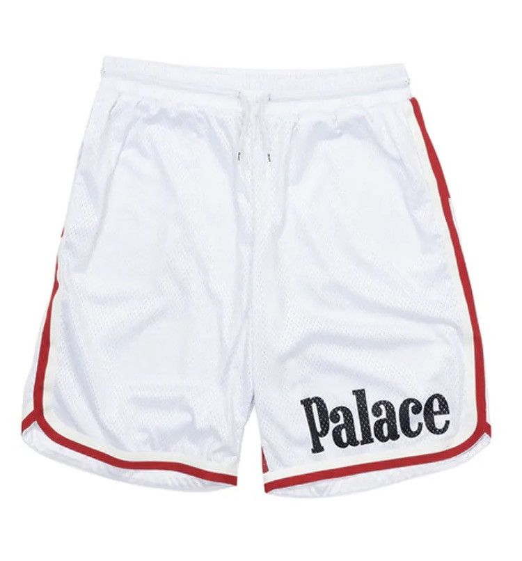 image of Palace Saves Shorts White Xl, Men's (Size 38)