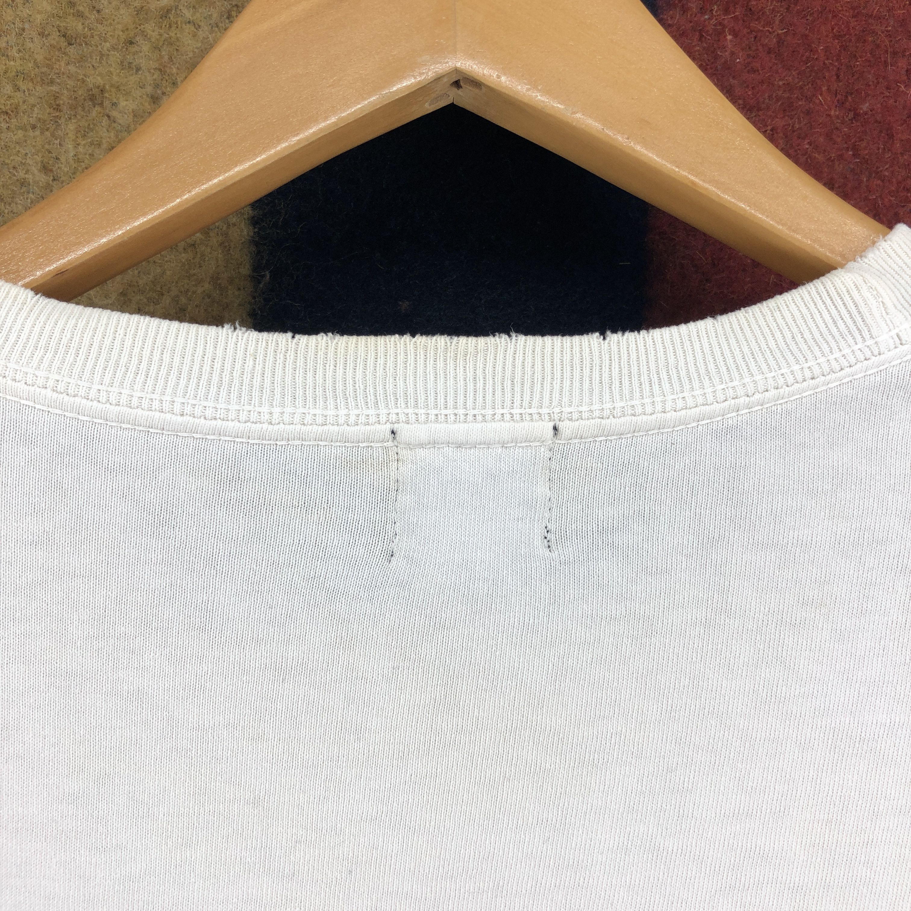 Japanese Brand JUSTICE by R// Long Sleeve Tees Hazard Skull #0205/J Size US S / EU 44-46 / 1 - 10 Thumbnail