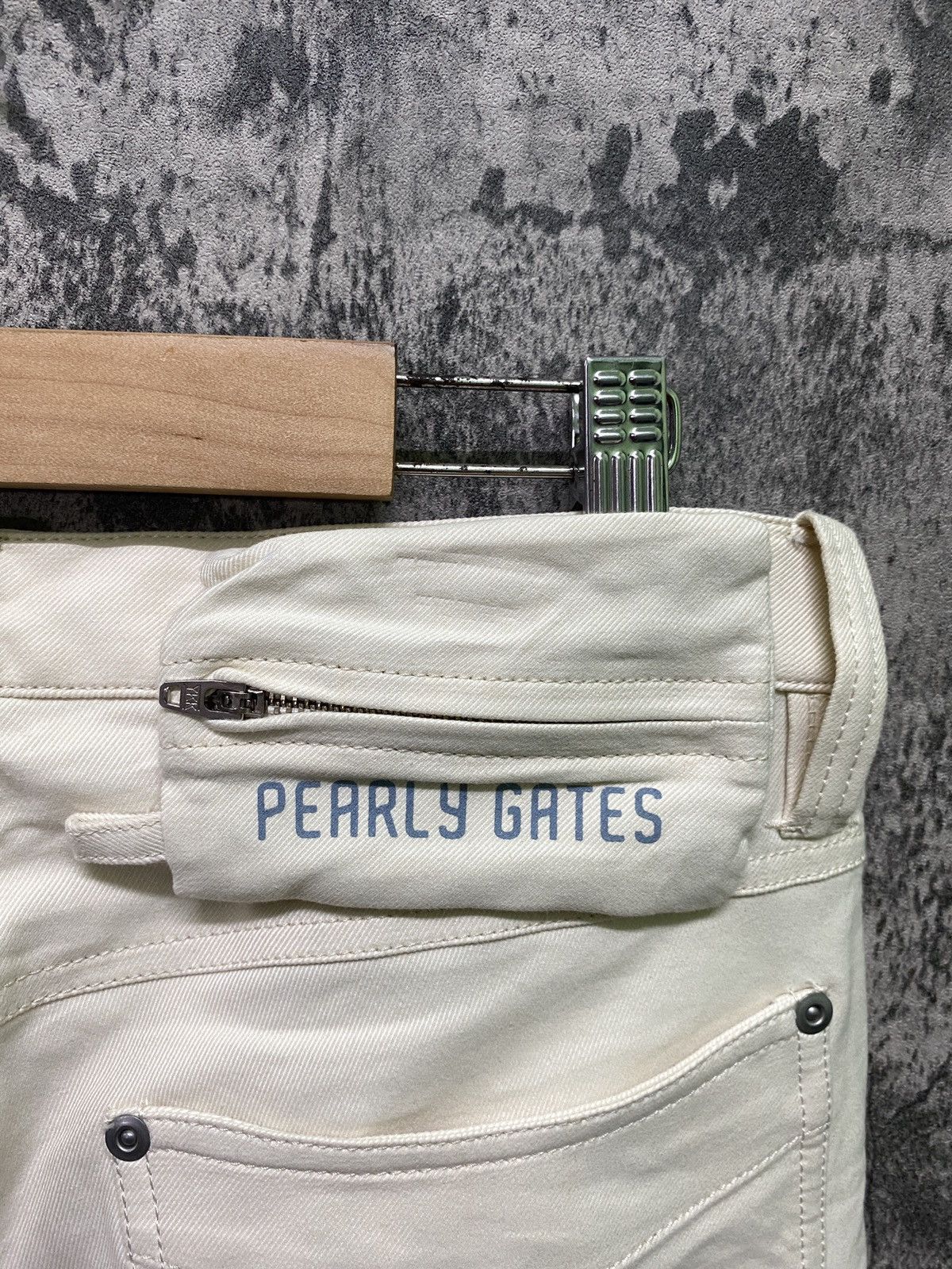Japanese Brand PEARLY GATES Zipper Leg Secret Pocket Back Pants Size US 29 - 14 Thumbnail