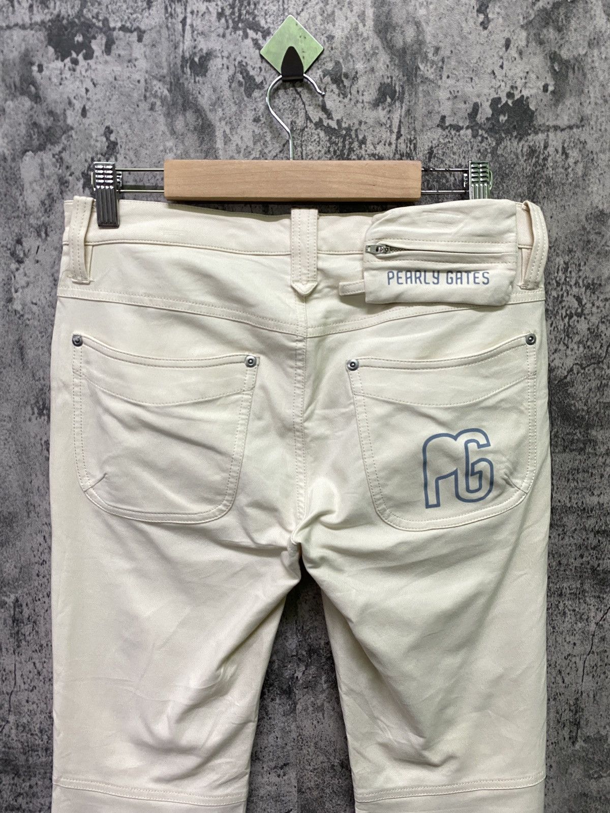 Japanese Brand PEARLY GATES Zipper Leg Secret Pocket Back Pants Size US 29 - 7 Thumbnail