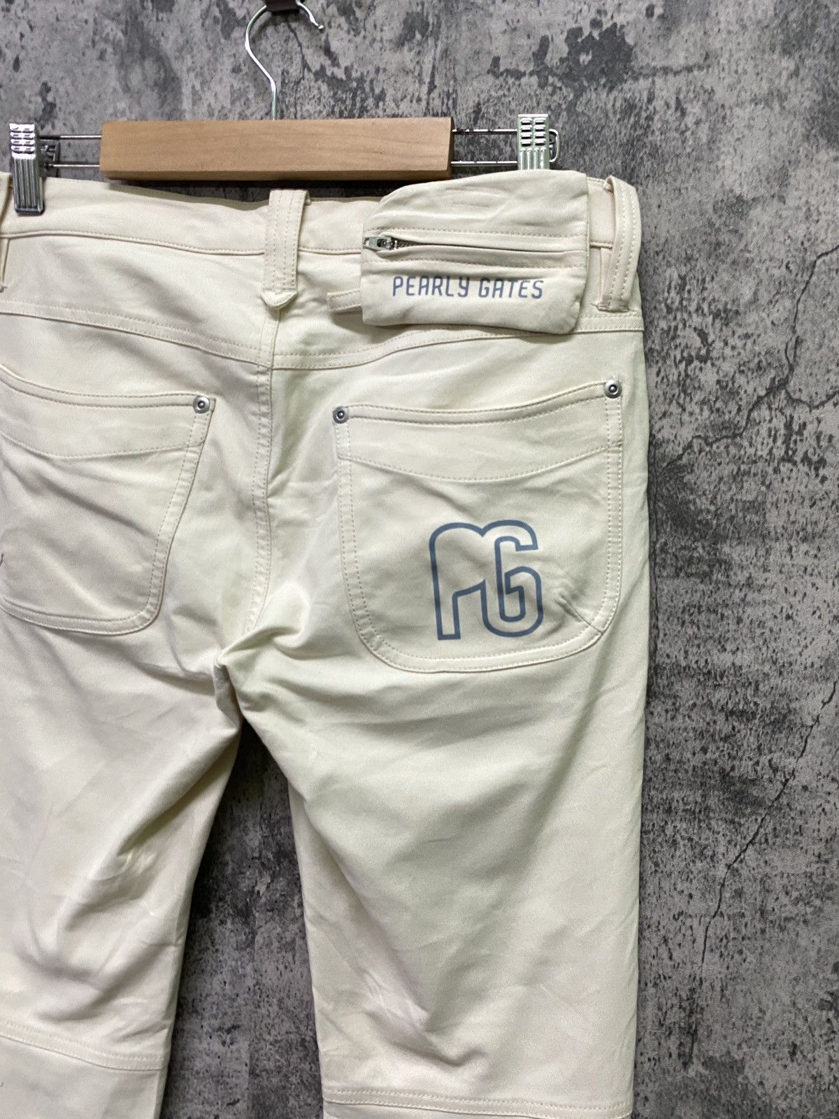 Japanese Brand PEARLY GATES Zipper Leg Secret Pocket Back Pants Size US 29 - 9 Thumbnail