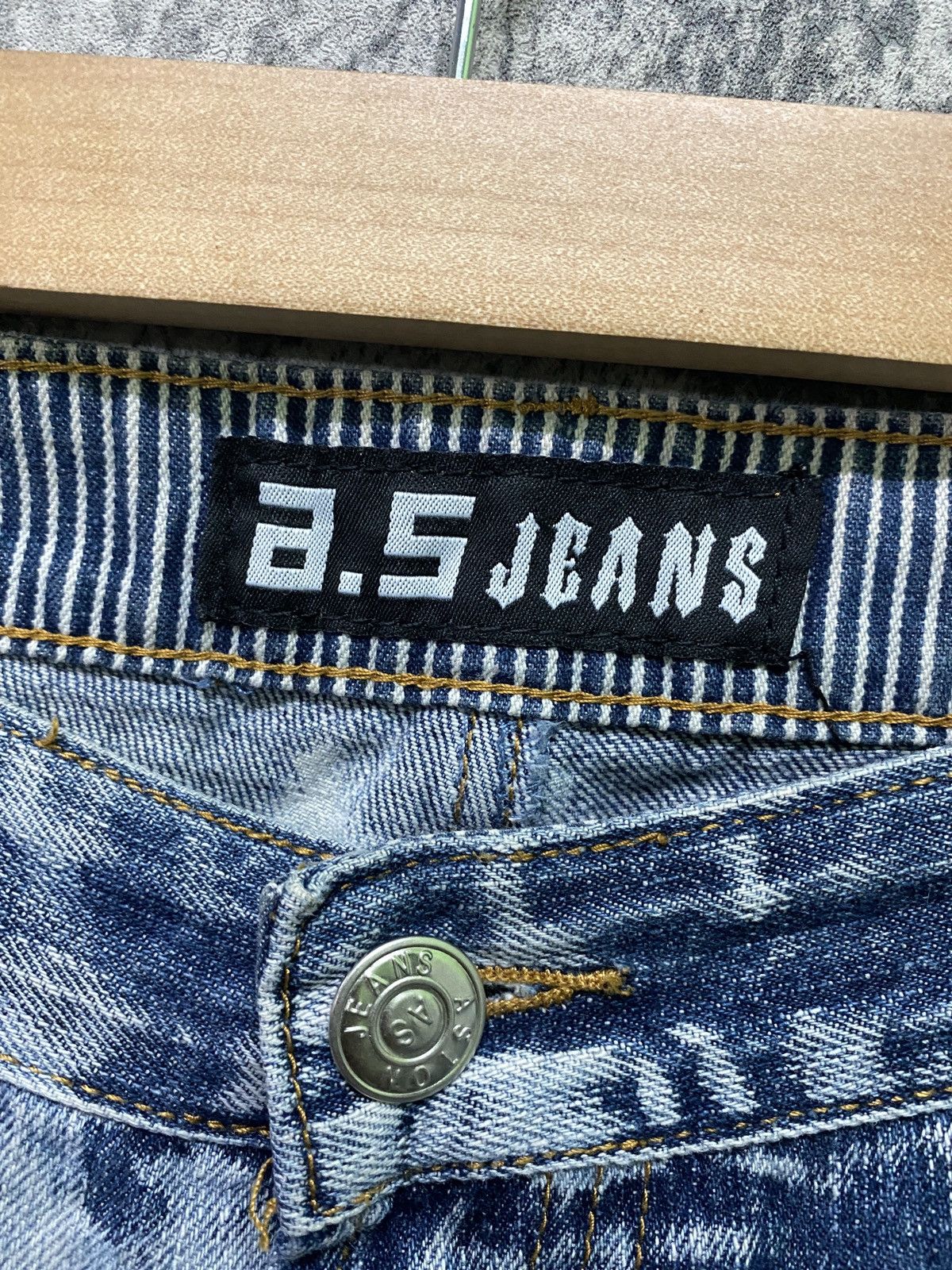 Seditionaries Junya Watanabe A.S JEANS Reconstruction Distressed Denim Size US 34 / EU 50 - 8 Thumbnail