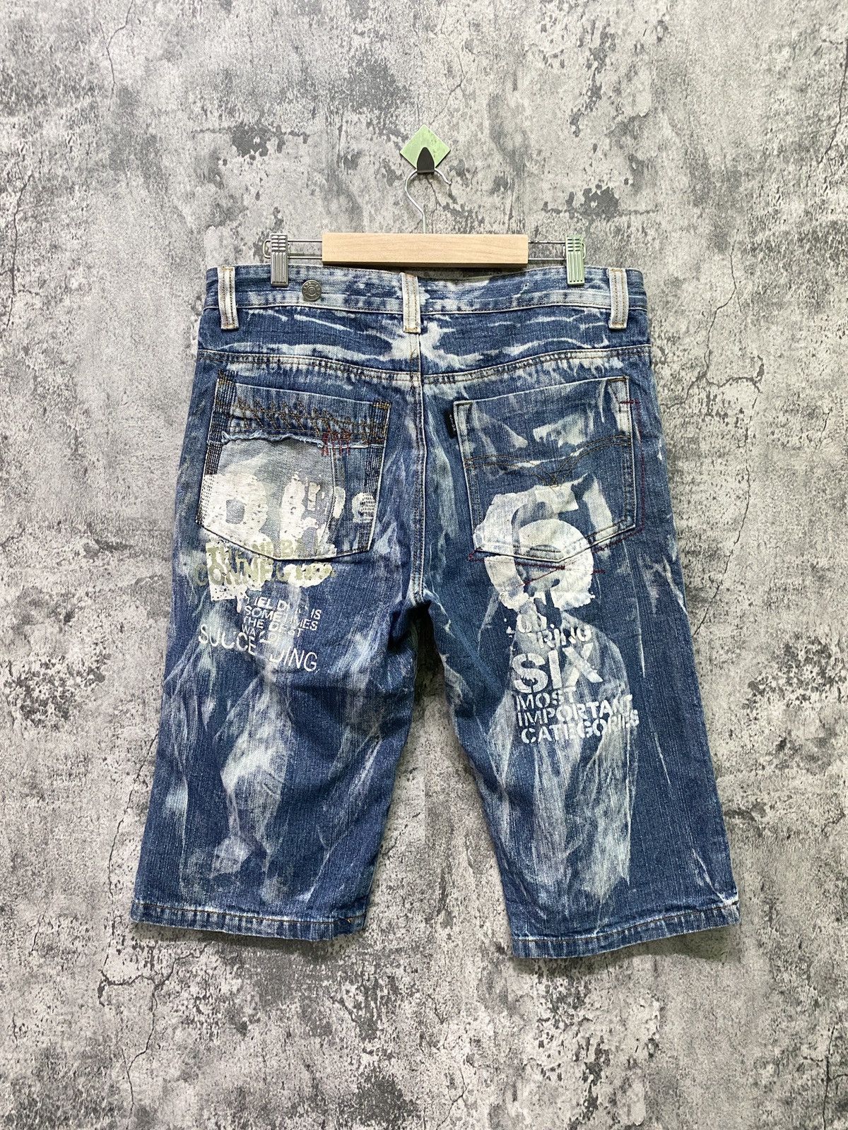 Seditionaries Junya Watanabe A.S JEANS Reconstruction Distressed Denim Size US 34 / EU 50 - 2 Thumbnail