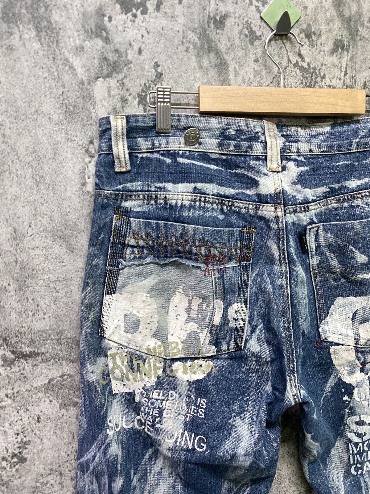 Seditionaries Junya Watanabe A.S JEANS Reconstruction Distressed Denim Size US 34 / EU 50 - 10 Thumbnail