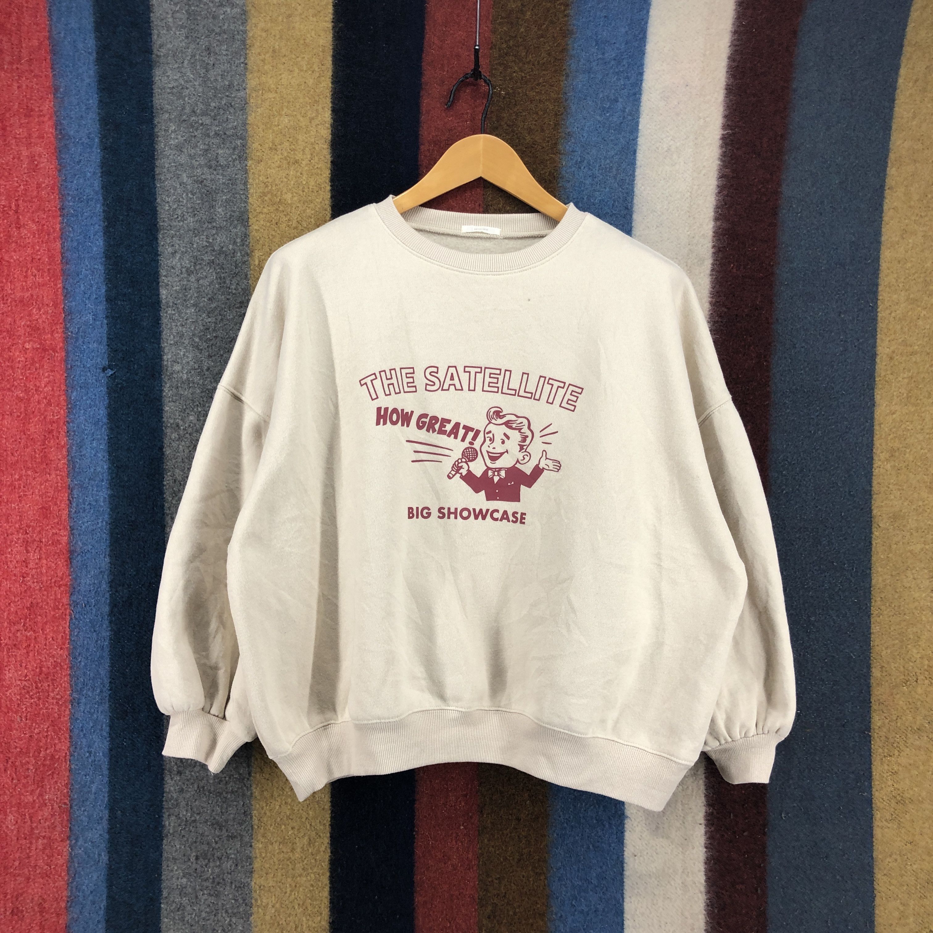 Japanese Brand The Satellite by APRES JOUR Crew Neck Sweatshirt #0707/AE Size US L / EU 52-54 / 3 - 1 Thumbnail