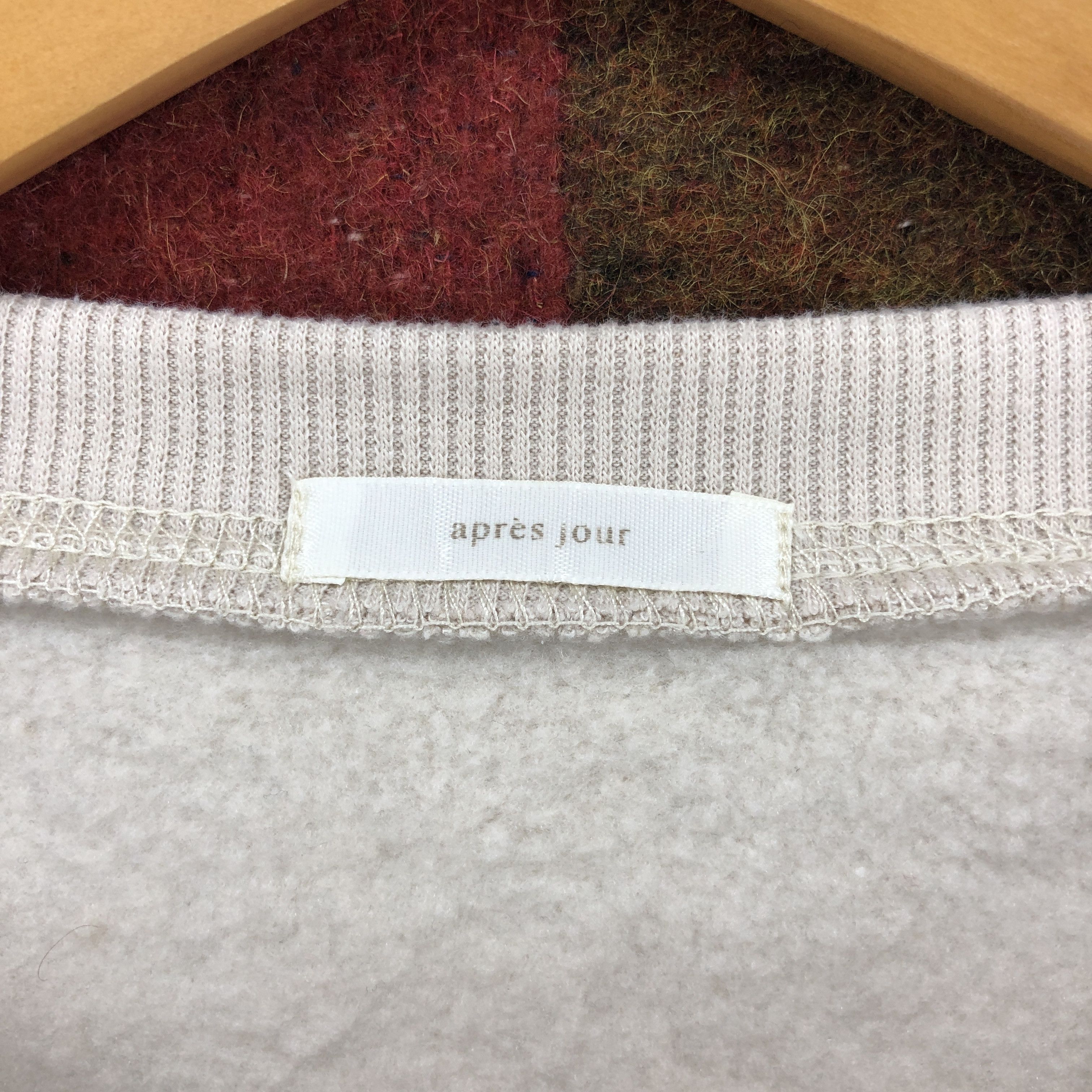 Japanese Brand The Satellite by APRES JOUR Crew Neck Sweatshirt #0707/AE Size US L / EU 52-54 / 3 - 5 Thumbnail