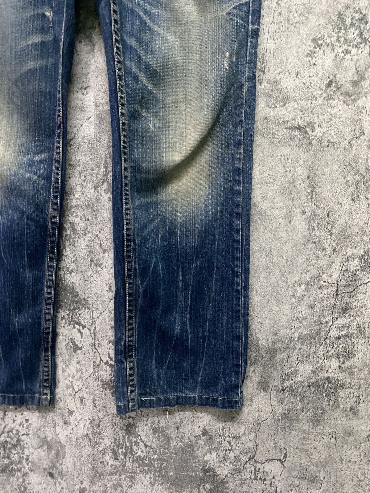 Japanese Brand REDPEPPER Embroidered Back Design Denim Size US 34 / EU 50 - 6 Thumbnail