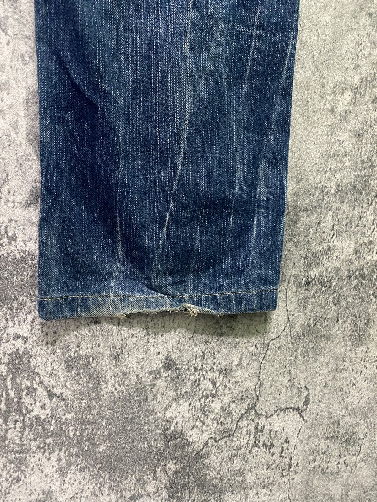 Japanese Brand REDPEPPER Embroidered Back Design Denim Size US 34 / EU 50 - 18 Thumbnail