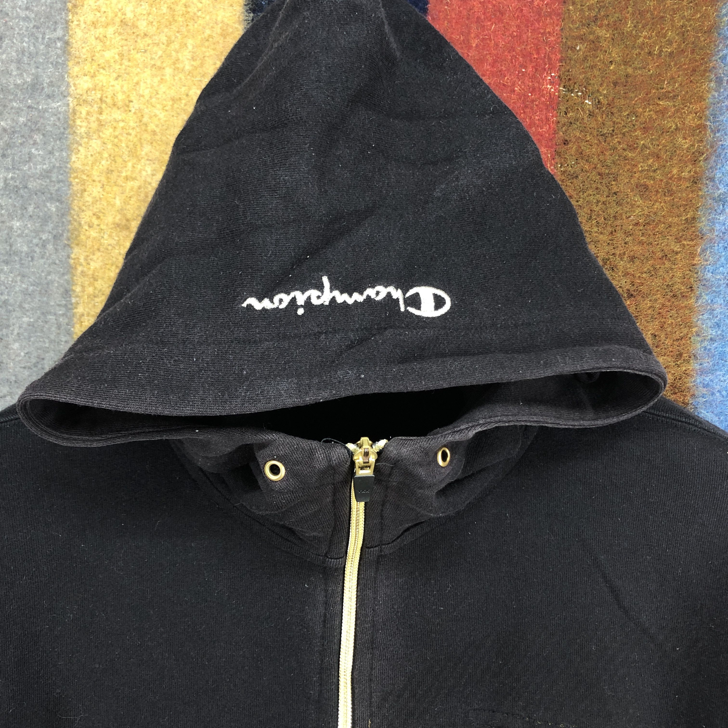 Champion CHAMPION Zipper Hoodie #2709-98 Size US M / EU 48-50 / 2 - 2 Thumbnail