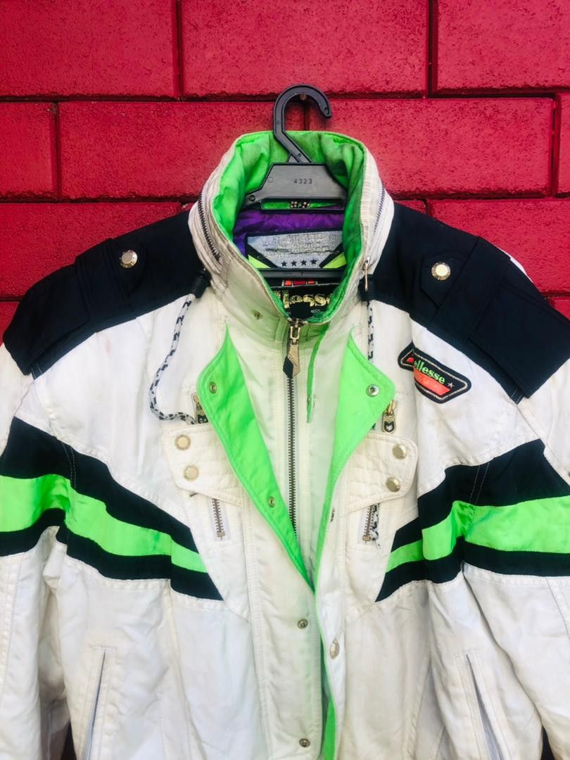 Ellesse × Japanese Brand × Vintage Vintage Ellesse Japanese Designer Fashion Style Ski Jacket Size US L / EU 52-54 / 3 - 3 Thumbnail
