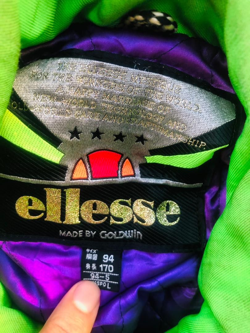 Ellesse × Japanese Brand × Vintage Vintage Ellesse Japanese Designer Fashion Style Ski Jacket Size US L / EU 52-54 / 3 - 11 Thumbnail
