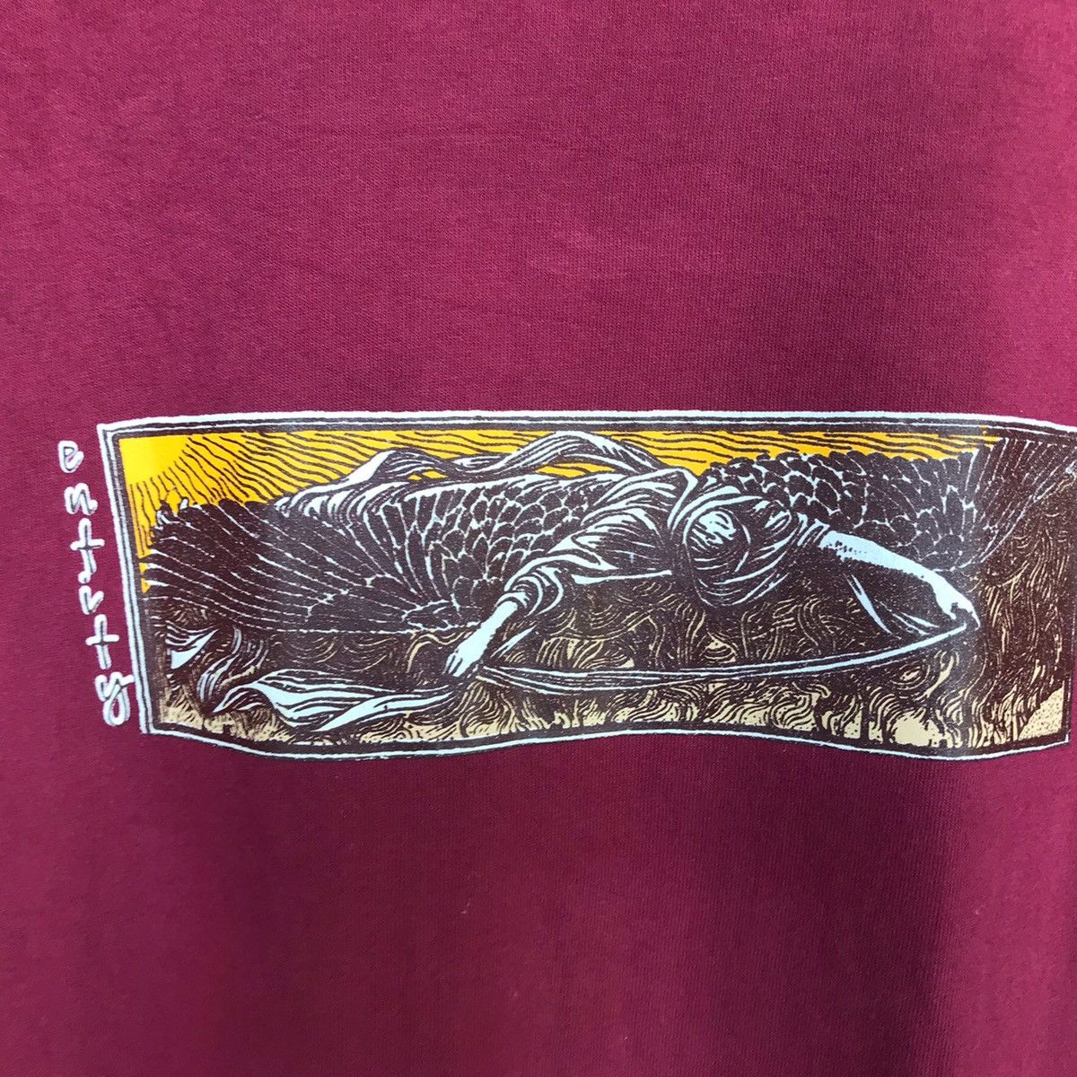 Vintage ‼️Vintage ENTITY SKATERBOARD men clothing Tshirt by tee jays Size US L / EU 52-54 / 3 - 4 Thumbnail