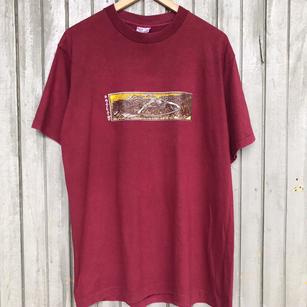 Vintage ‼️Vintage ENTITY SKATERBOARD men clothing Tshirt by tee jays Size US L / EU 52-54 / 3 - 2 Thumbnail