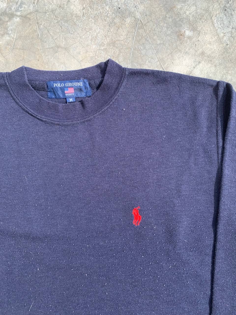 U.S. Polo Assn. Vintage Polo Ground Small Pony Navy Sweatshirt Size US S / EU 44-46 / 1 - 2 Thumbnail