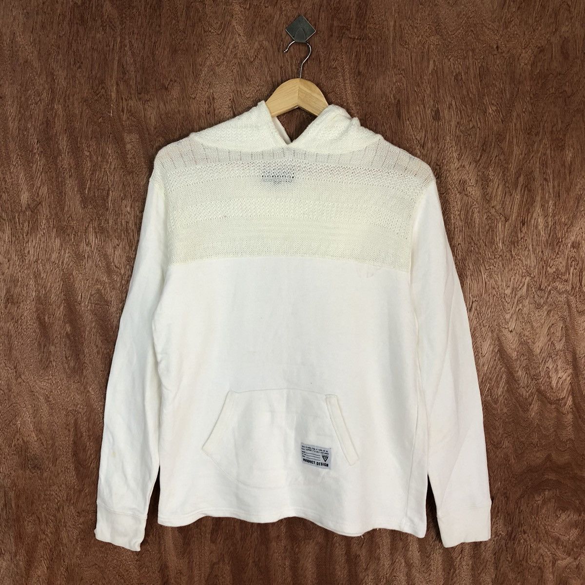 Japanese Brand DL Avail Avantgarde White Hoodies #2023 Size US M / EU 48-50 / 2 - 3 Thumbnail