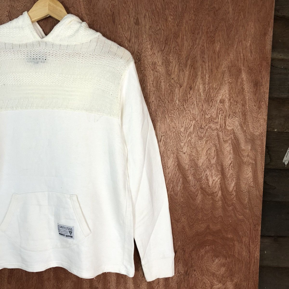 Japanese Brand DL Avail Avantgarde White Hoodies #2023 Size US M / EU 48-50 / 2 - 5 Thumbnail