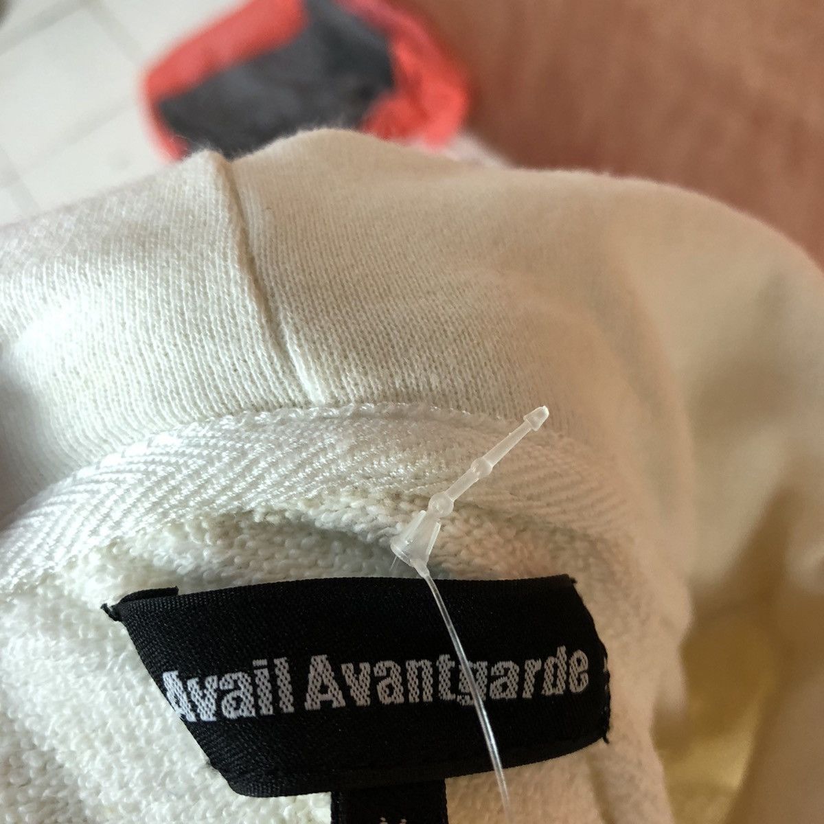 Japanese Brand DL Avail Avantgarde White Hoodies #2023 Size US M / EU 48-50 / 2 - 14 Thumbnail