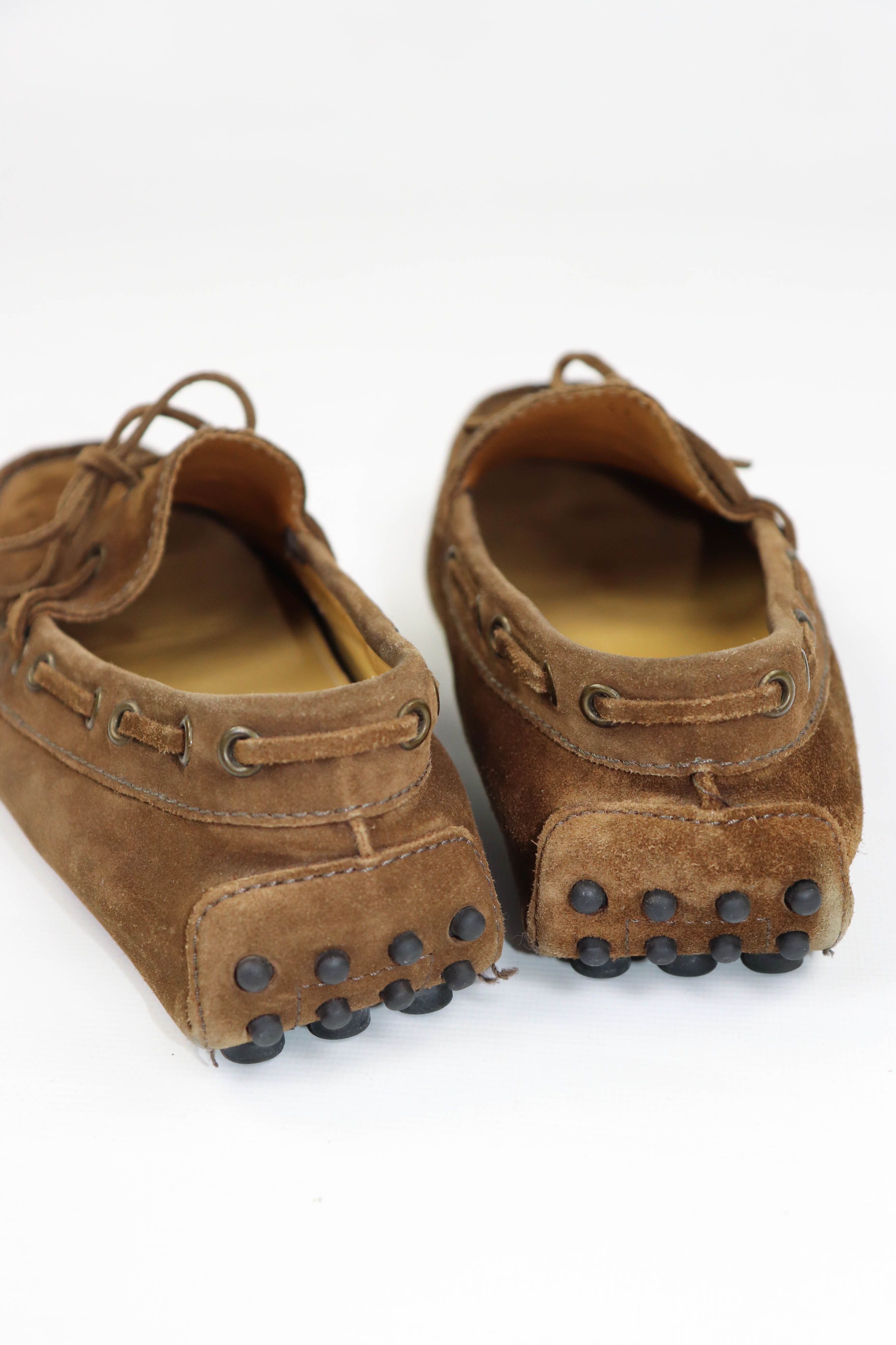 Iceberg ICE Iceberg Beige Brown Suede Driving Loafers Shoes Size US 8 / EU 41 - 9 Thumbnail