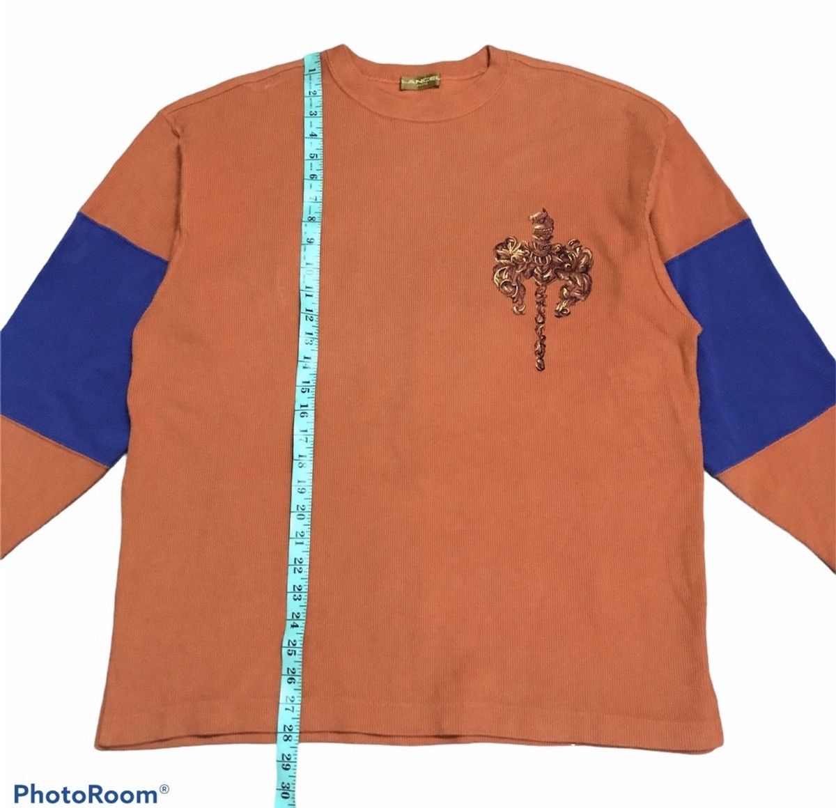 Japanese Brand × Lancel Vintage Lancel Sweatshirt Big Logo Size US L / EU 52-54 / 3 - 8 Thumbnail