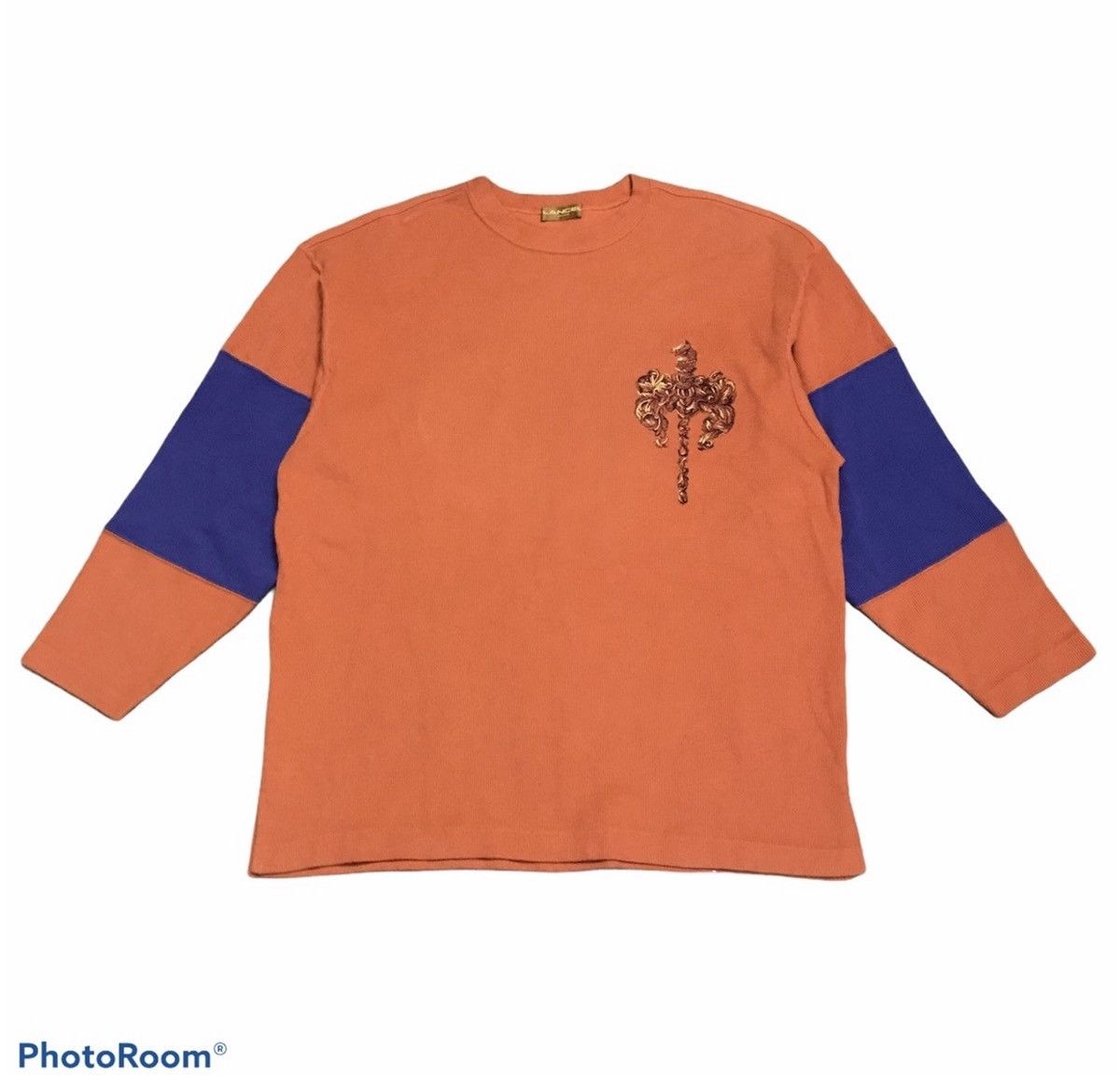 Japanese Brand × Lancel Vintage Lancel Sweatshirt Big Logo Size US L / EU 52-54 / 3 - 2 Thumbnail