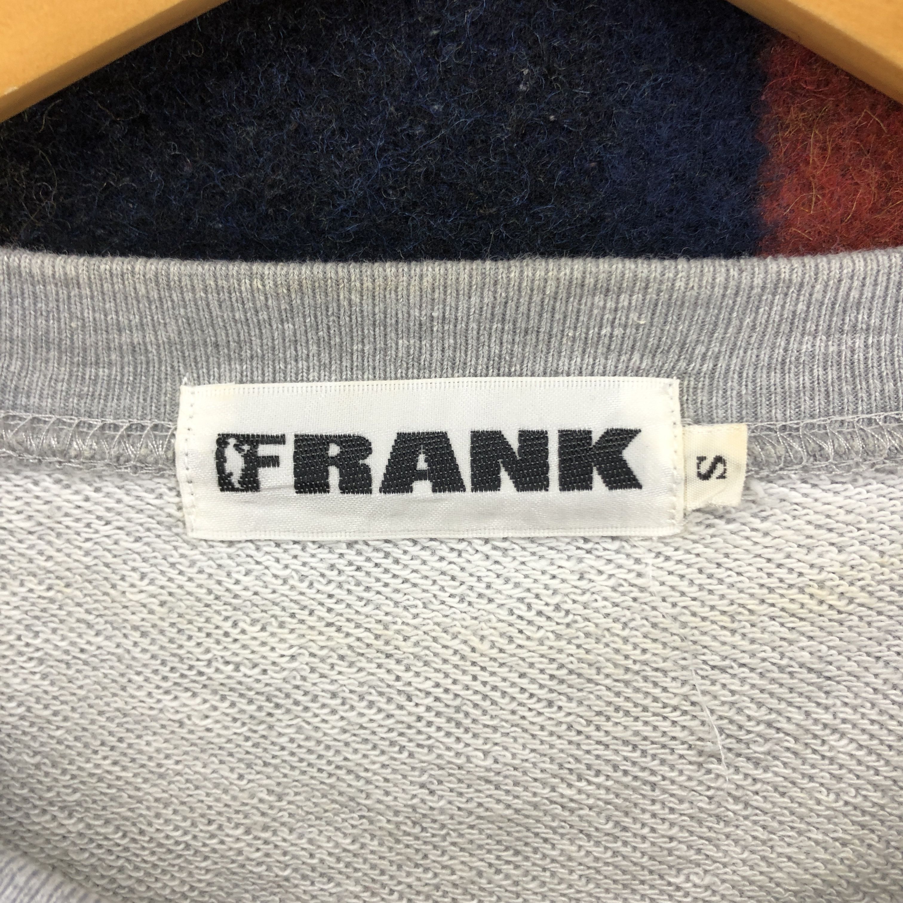Japanese Brand FRANK Crew Neck Sweatshirt #2728-98 Size US S / EU 44-46 / 1 - 5 Thumbnail