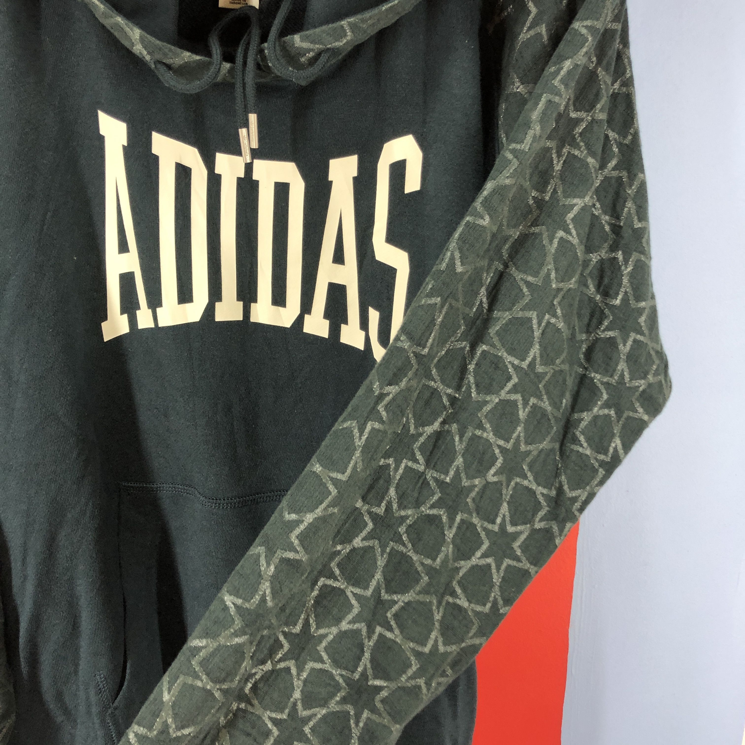 Adidas ADIDAS Hoodie Pullover #0877/AF Size US M / EU 48-50 / 2 - 3 Thumbnail