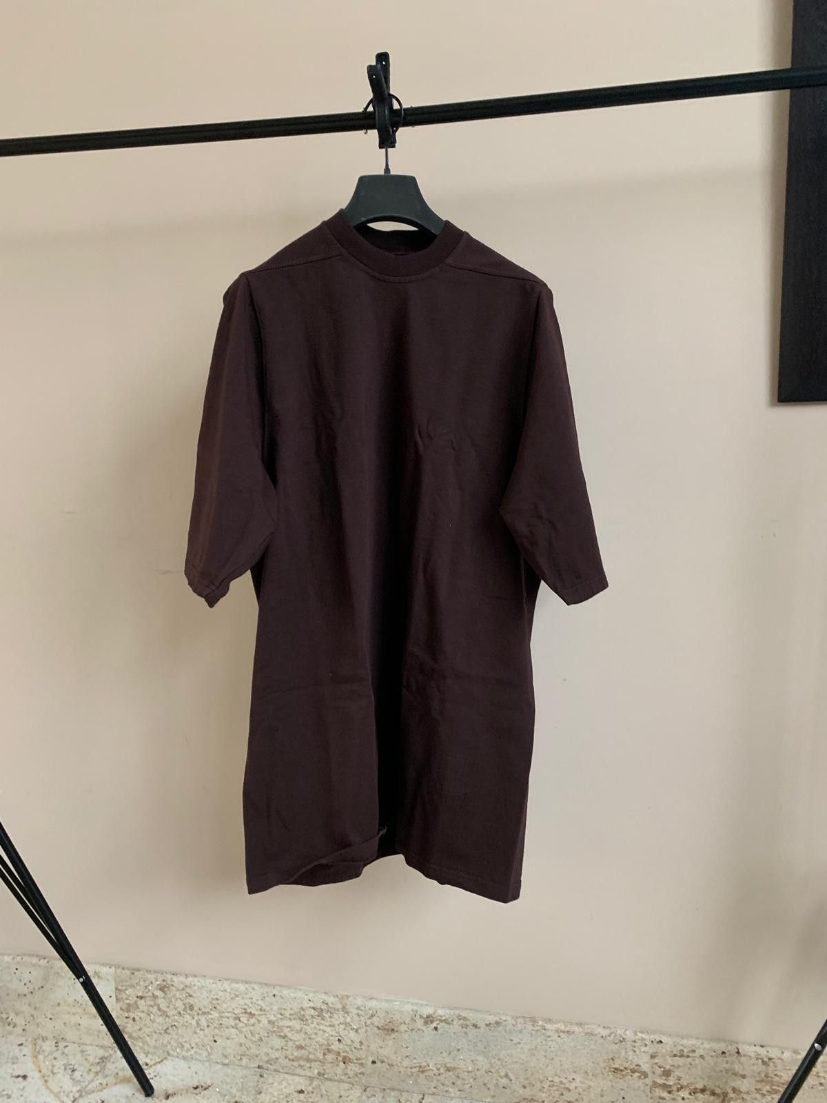 Rick Owens Drkshdw Jumbo Crewneck in Dark Amber Size US S / EU 44-46 / 1 - 2 Thumbnail