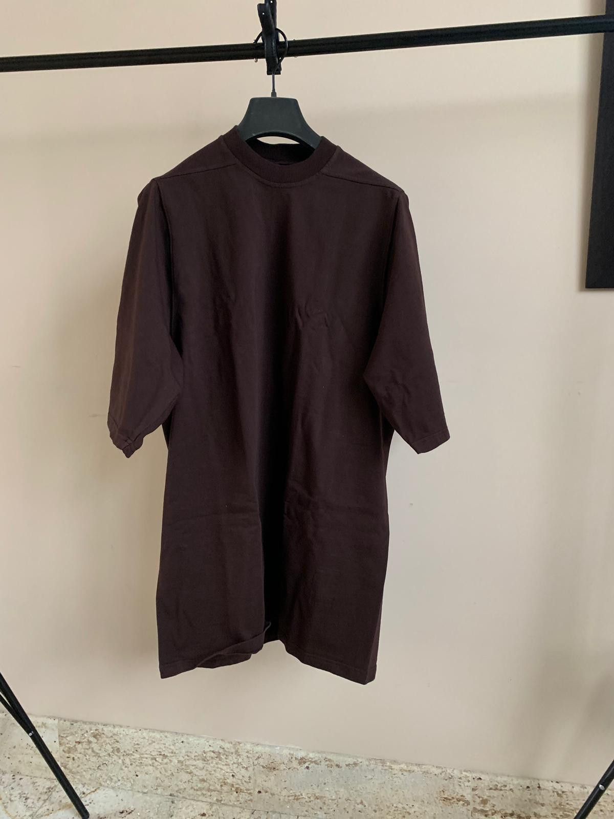 Rick Owens Drkshdw Jumbo Crewneck in Dark Amber Size US S / EU 44-46 / 1 - 1 Thumbnail
