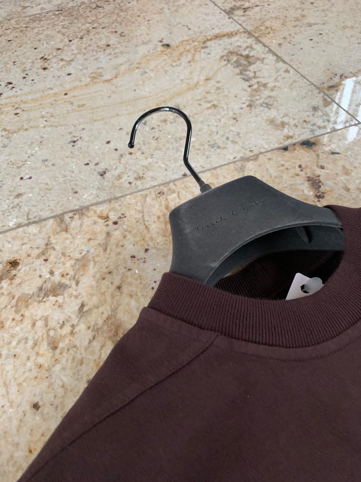 Rick Owens Drkshdw Jumbo Crewneck in Dark Amber Size US S / EU 44-46 / 1 - 8 Thumbnail