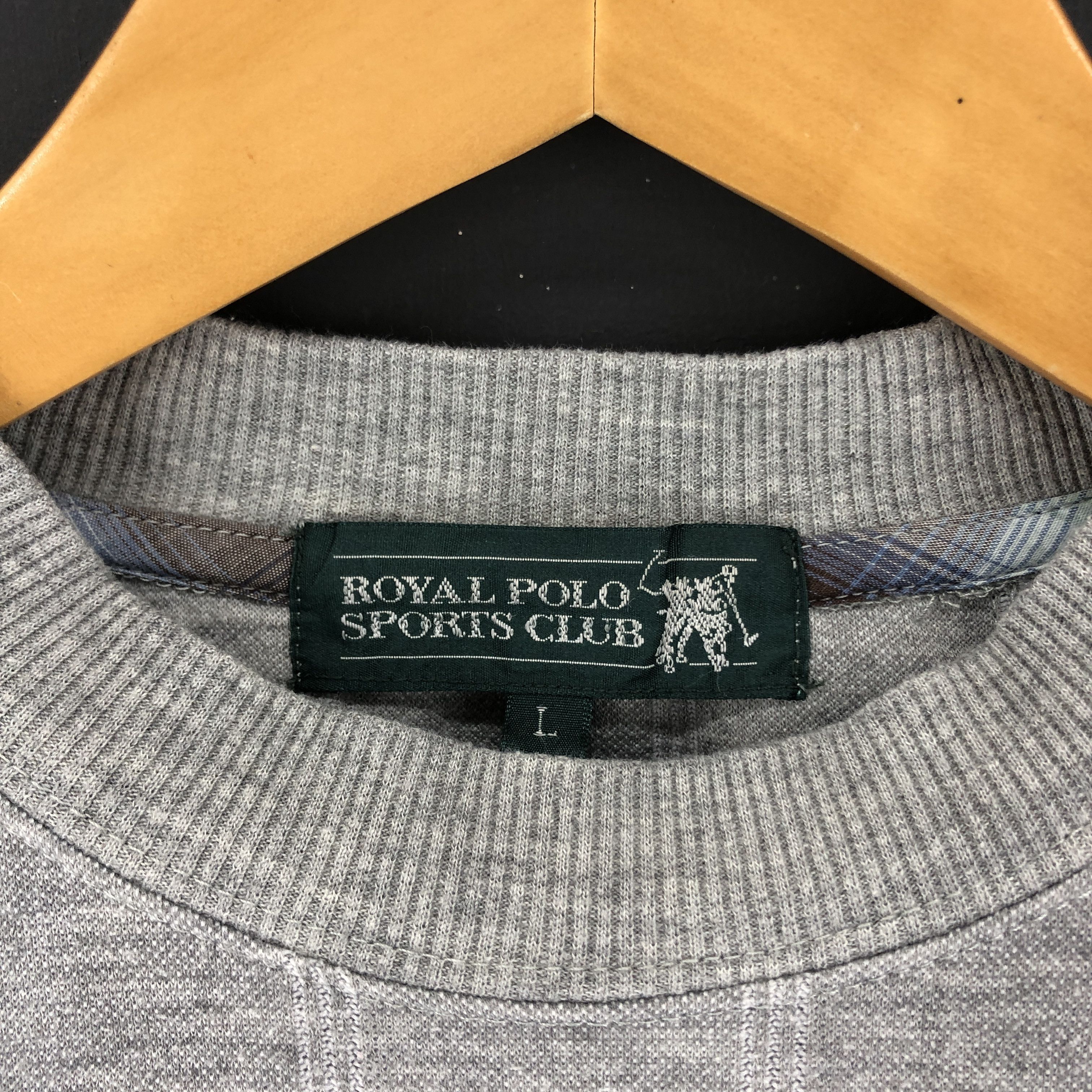 Other ROYAL POLO Stripe Sweatshirt Crew Neck #1886-47 Size US M / EU 48-50 / 2 - 4 Thumbnail