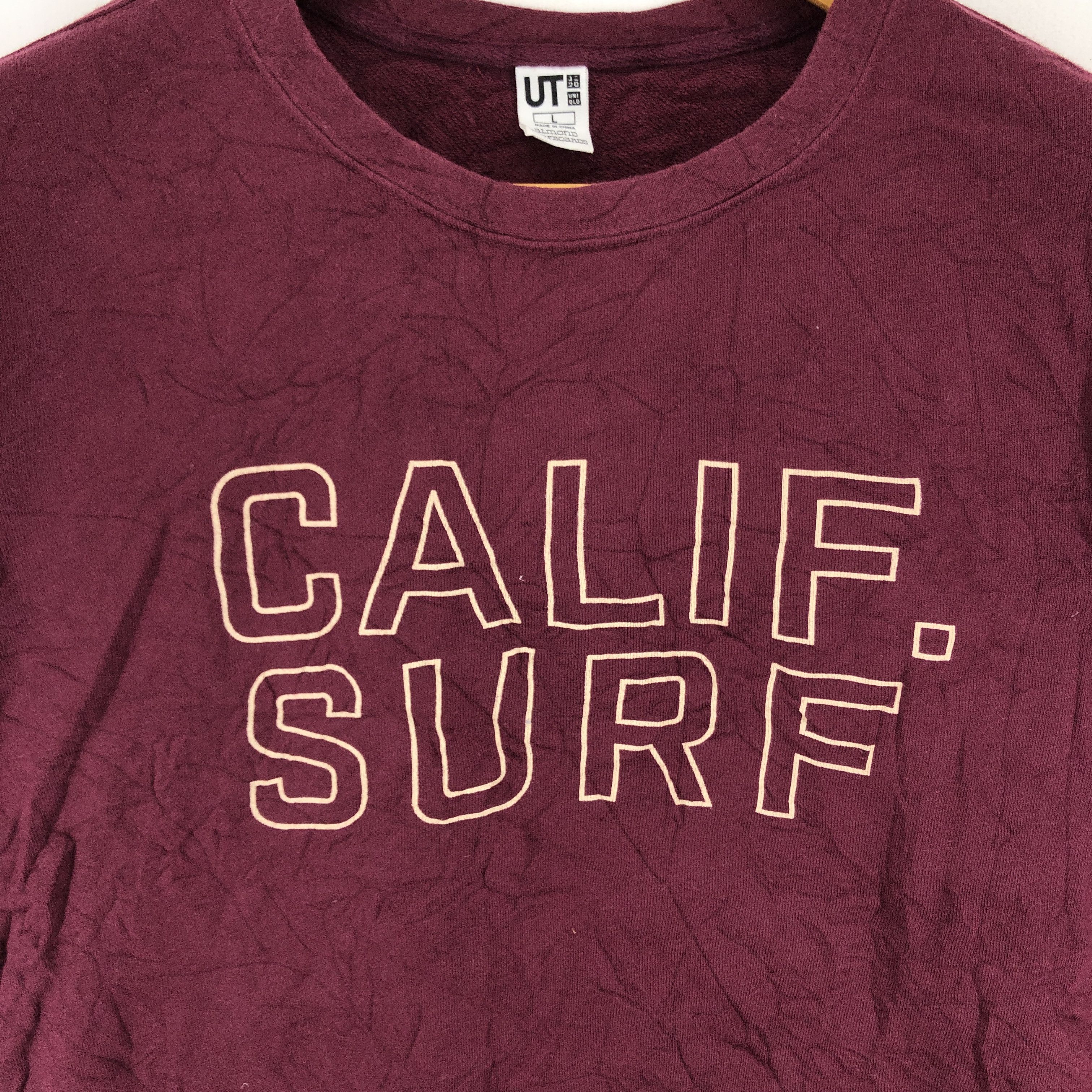 Uniqlo UNIQLO x CALIF SURF Crew Neck Sweatshirt #1807-67 Size US M / EU 48-50 / 2 - 2 Thumbnail