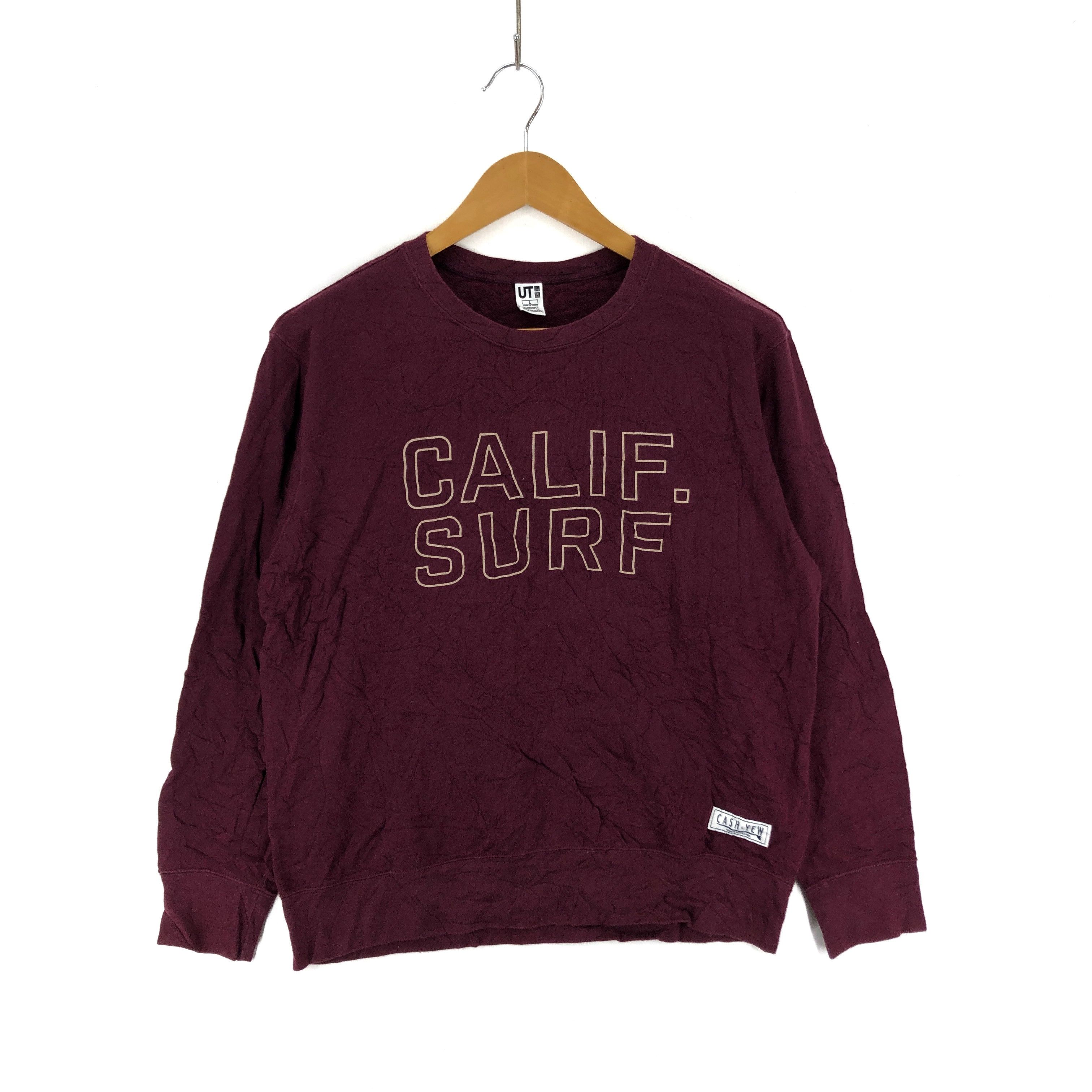 Uniqlo UNIQLO x CALIF SURF Crew Neck Sweatshirt #1807-67 Size US M / EU 48-50 / 2 - 1 Thumbnail