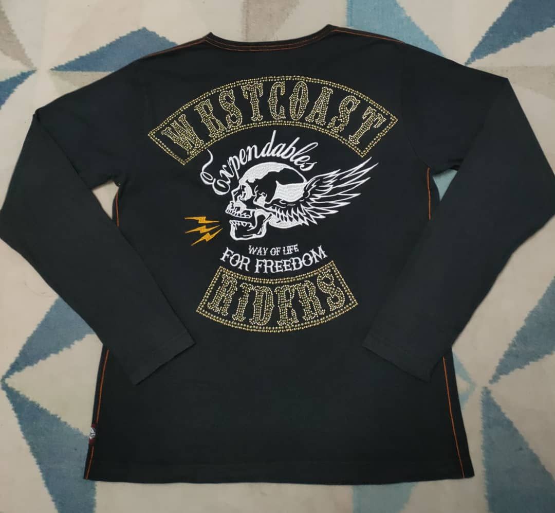 Other Flagstaff Embroidered Skulls T Size US M / EU 48-50 / 2 - 2 Thumbnail
