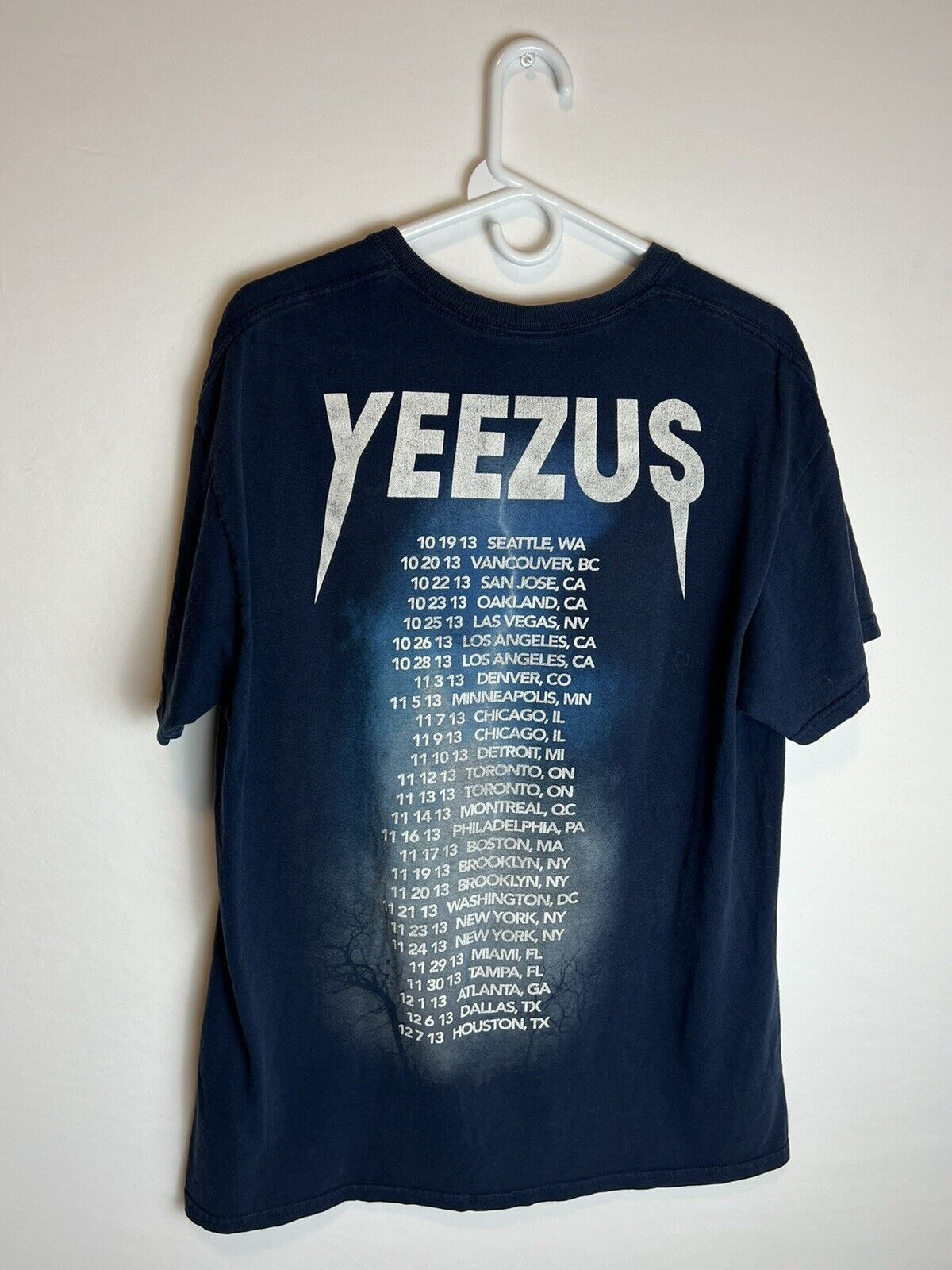 Kanye West Yeezus Tour 2013 Rare T-Shirt Men’s Size L