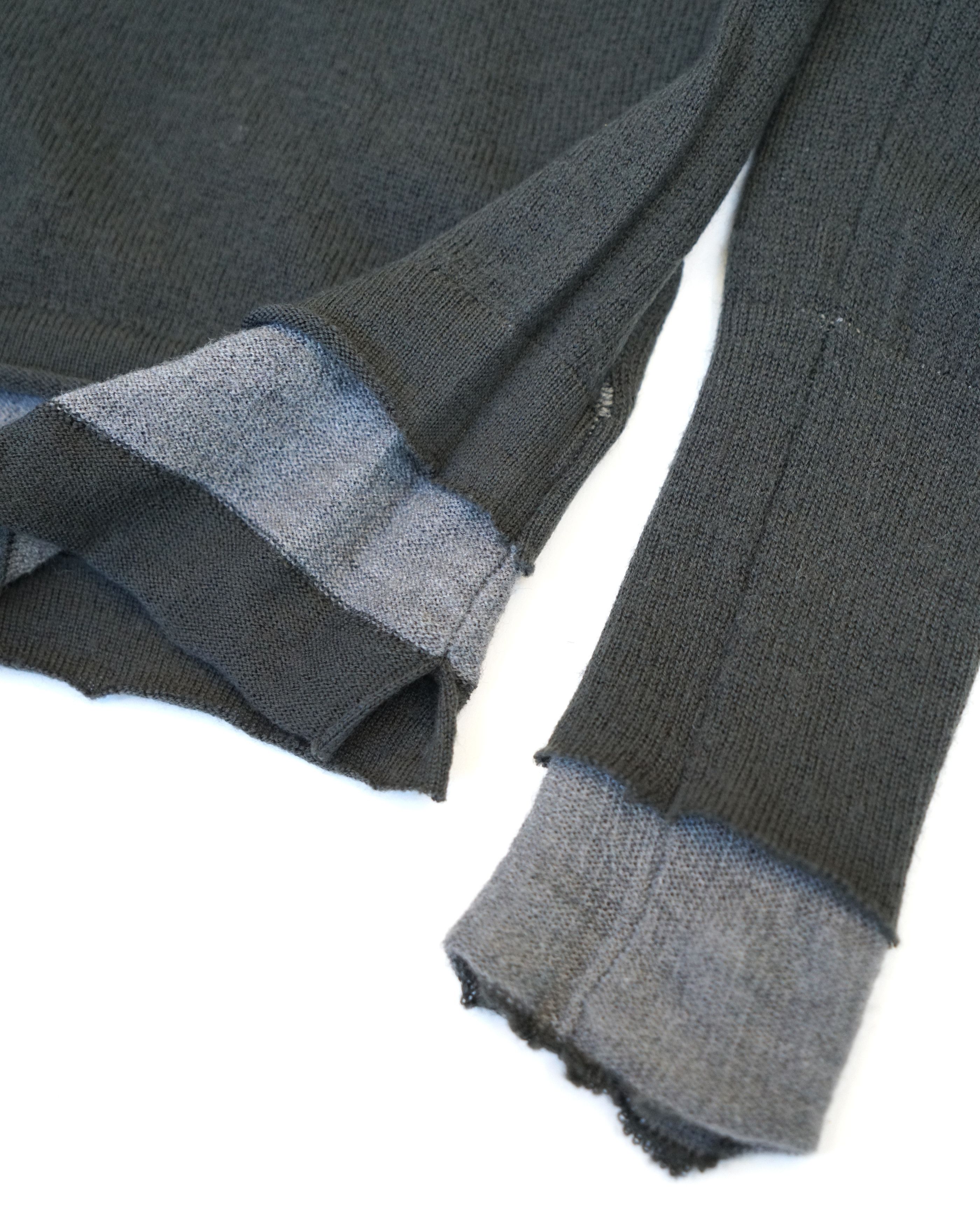 Nice Collective Trompe l'Oeil Triple-Layer Merino Henley Size US S / EU 44-46 / 1 - 3 Thumbnail