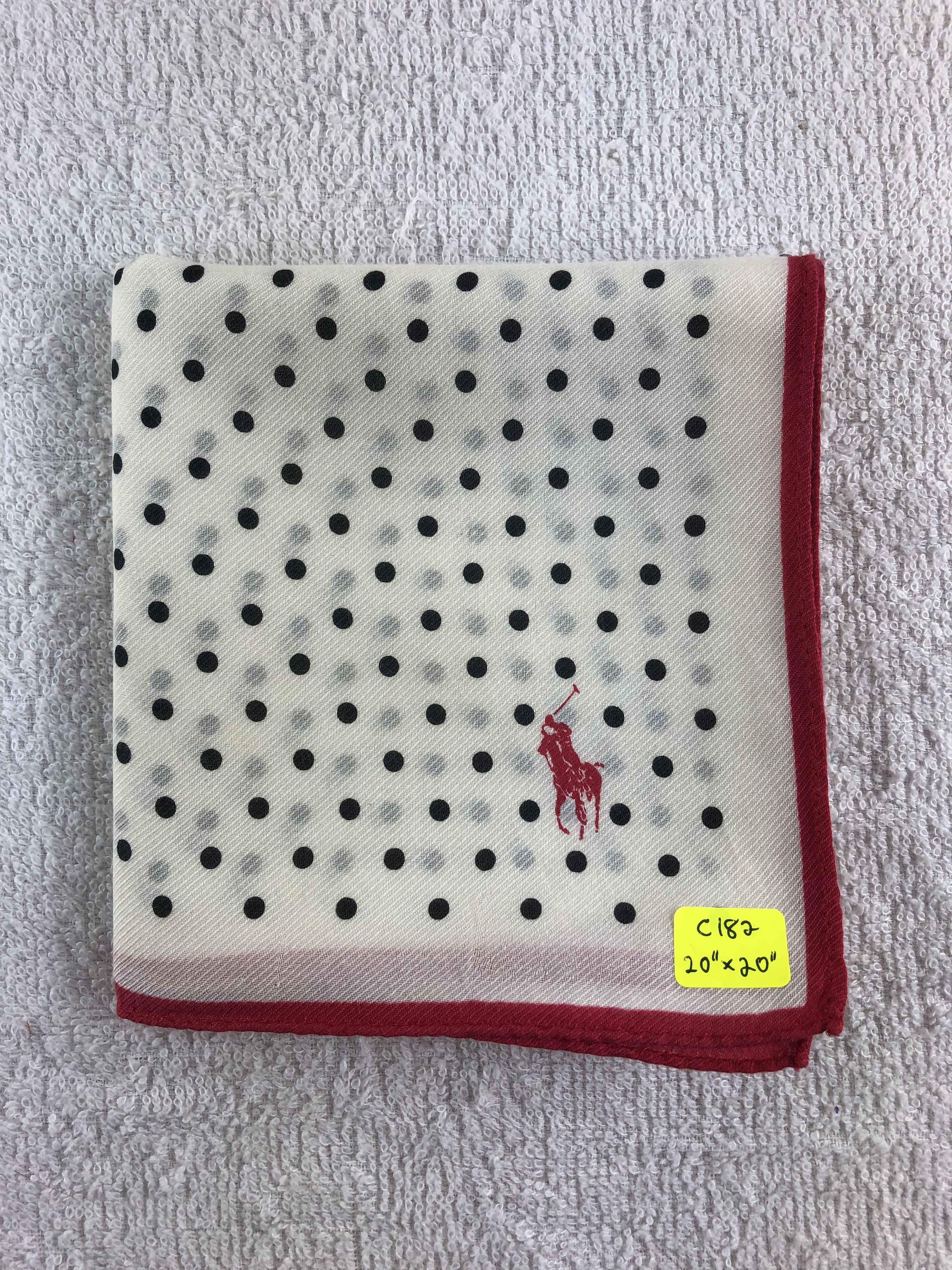 Polo Ralph Lauren Polo Ralph Lauren Handkerchief / Bandana / Neckerchief C182 Size ONE SIZE - 7 Thumbnail