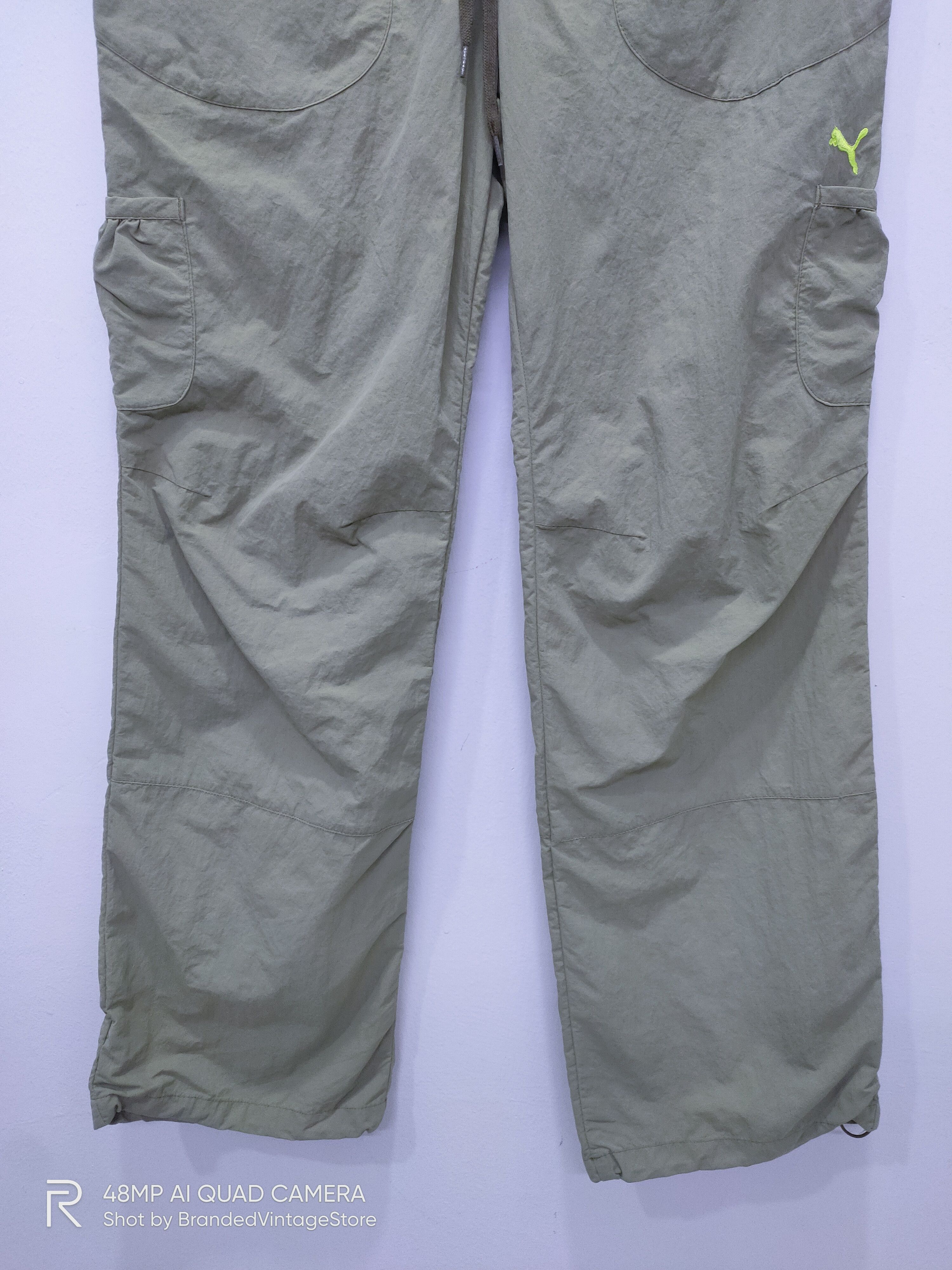 Puma Vintage PUMA Tactical Hiking Jogger Track Sport Cargo Pants Size US 29 - 4 Thumbnail