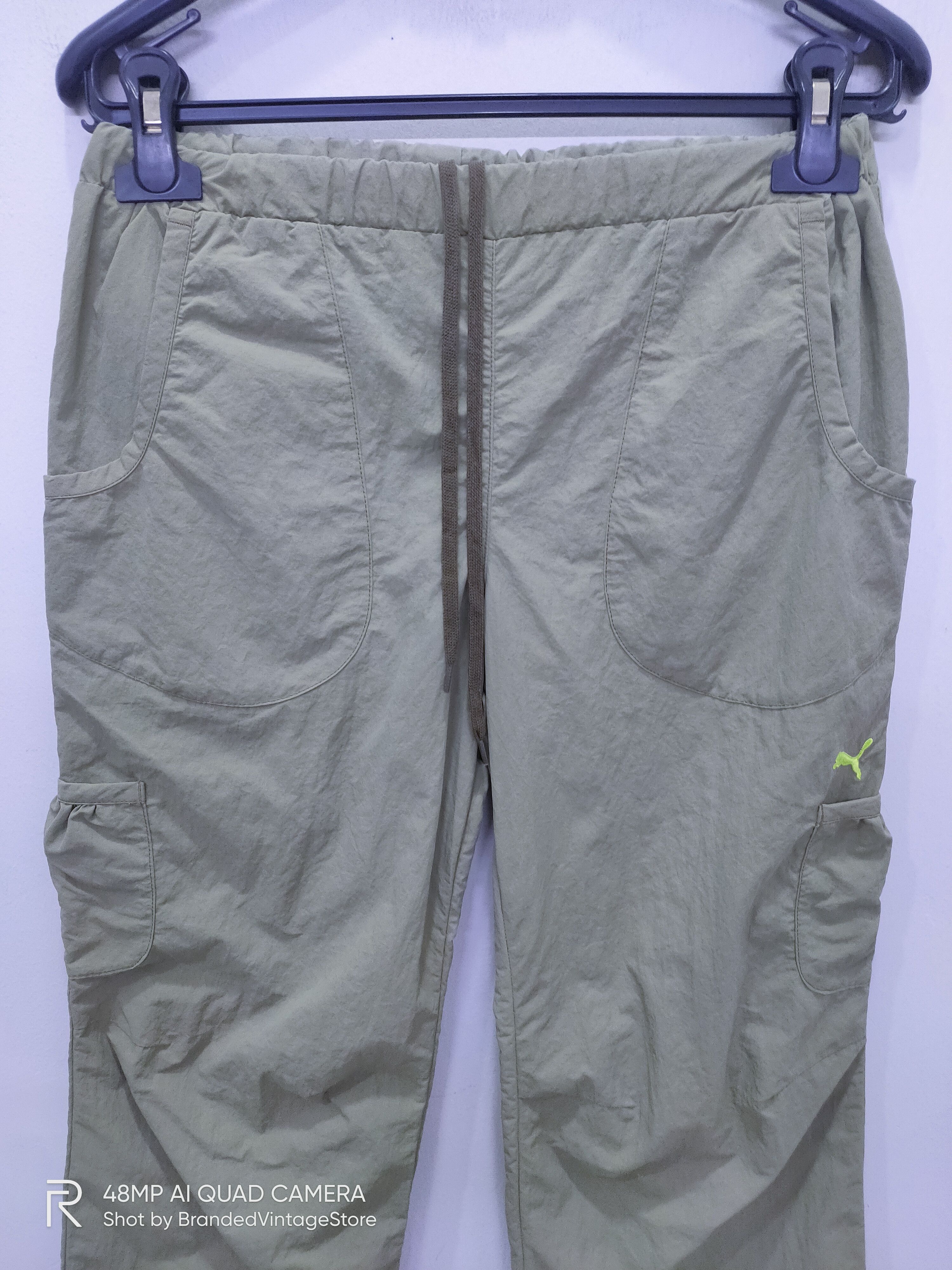 Puma Vintage PUMA Tactical Hiking Jogger Track Sport Cargo Pants Size US 29 - 3 Thumbnail