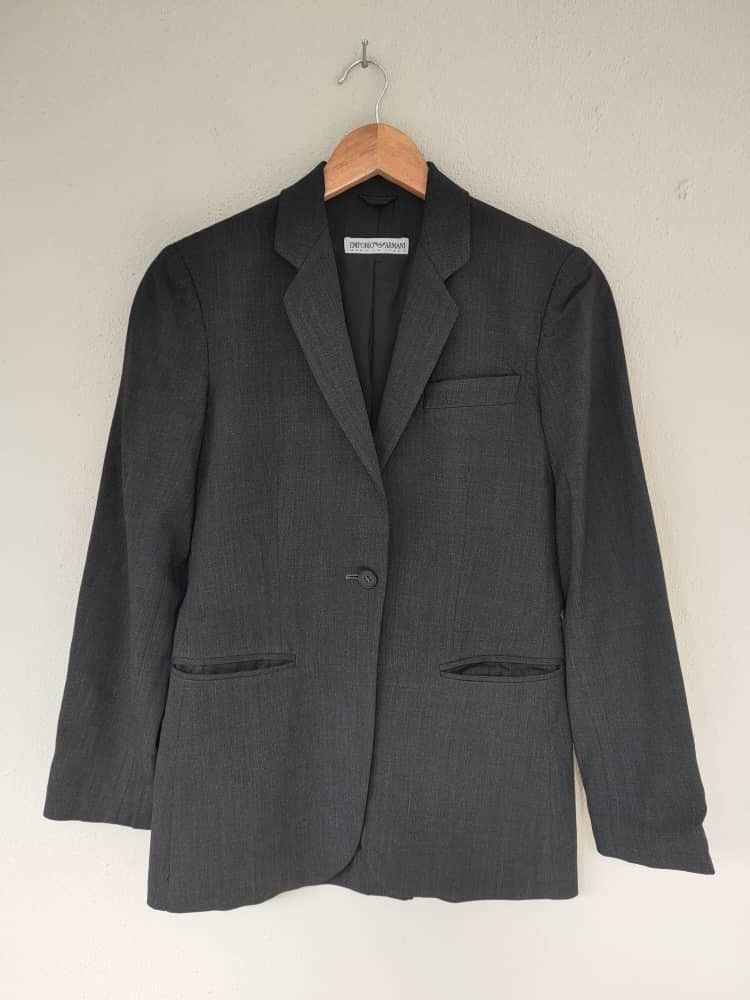 Designer × Emporio Armani Emporio Armani 1 button blazer Size XS / US 0-2 / IT 36-38 - 1 Thumbnail