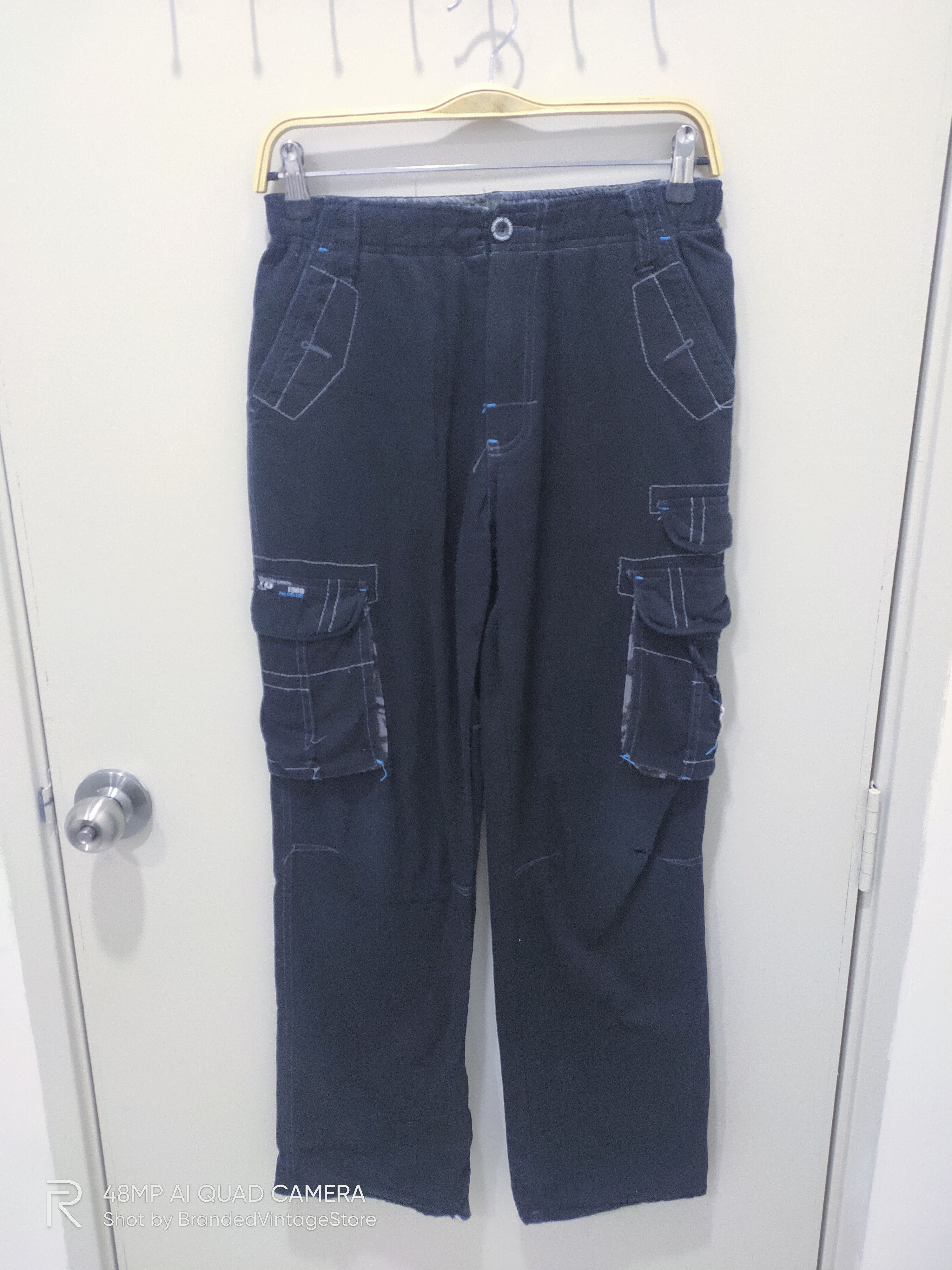 Japanese Brand × Seditionaries TD MANIA Camo Double Knee Multipocket Tactical Cargo Pants Size US 28 / EU 44 - 1 Thumbnail