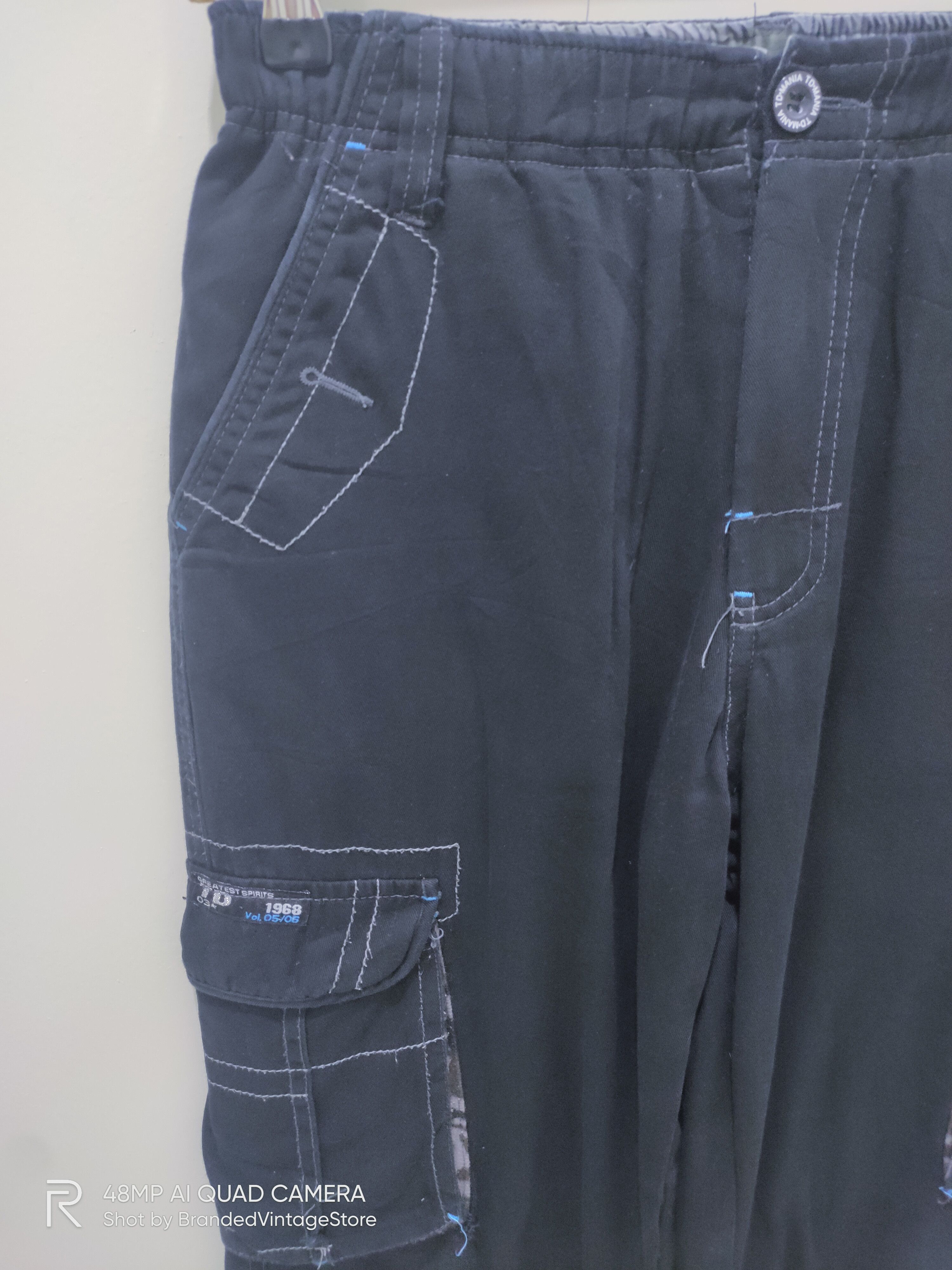 Japanese Brand × Seditionaries TD MANIA Camo Double Knee Multipocket Tactical Cargo Pants Size US 28 / EU 44 - 6 Thumbnail
